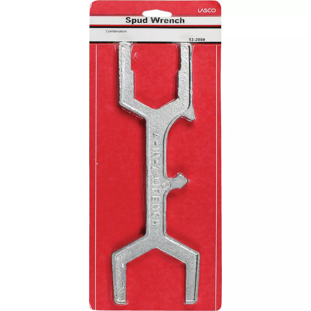 Lasco 11.75 In. Die Cast Bright Plated Plumber's Wrench