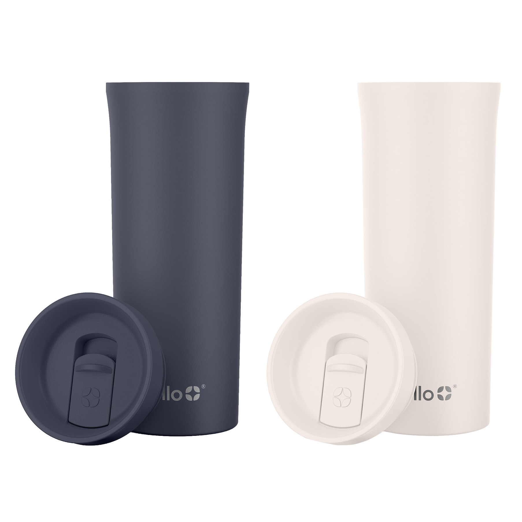 Ello Arabica 18oz Stainless Steel Travel Mug 2-pack