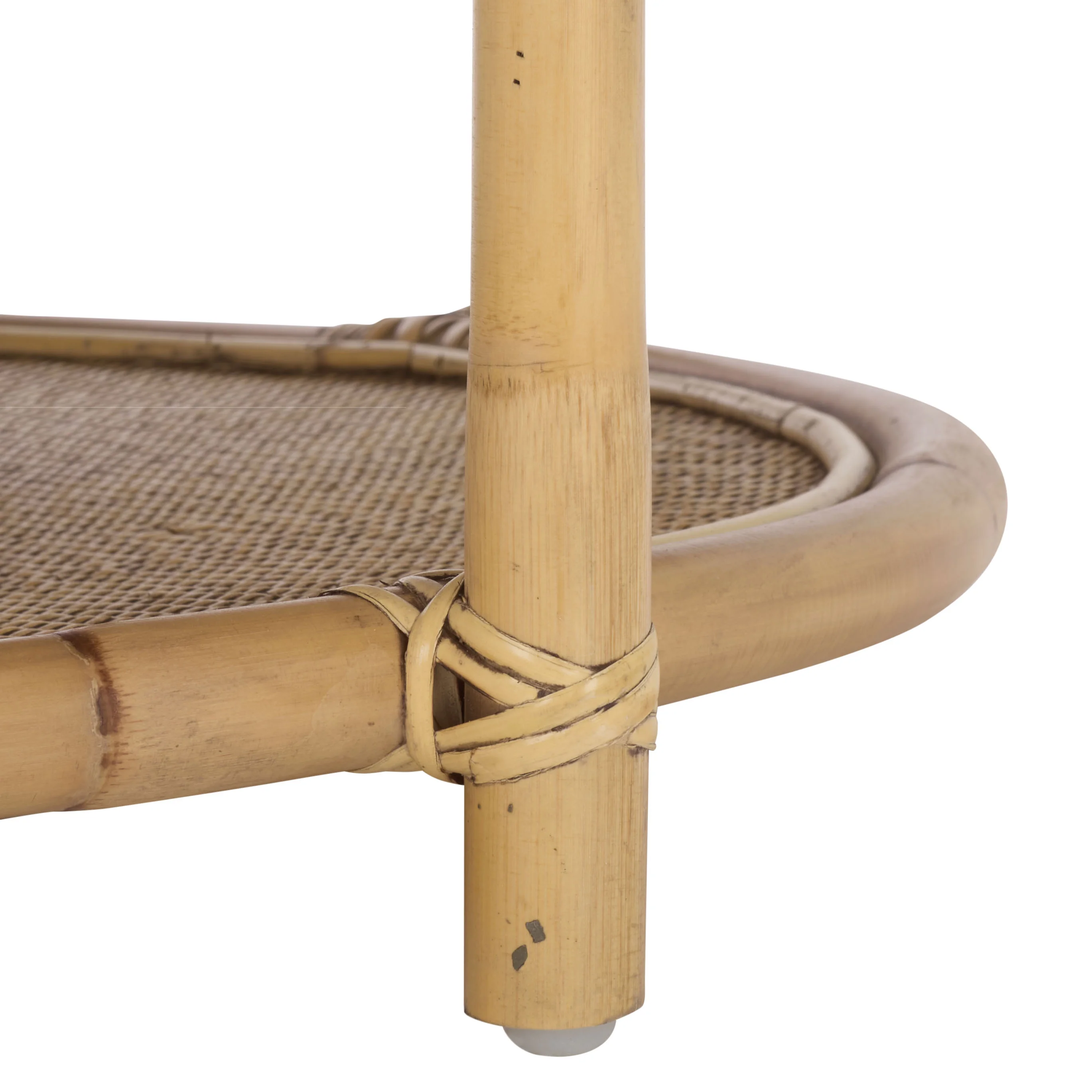 SAFAVIEH Modern Round Rattan Coffee Table, Natural - Image 18