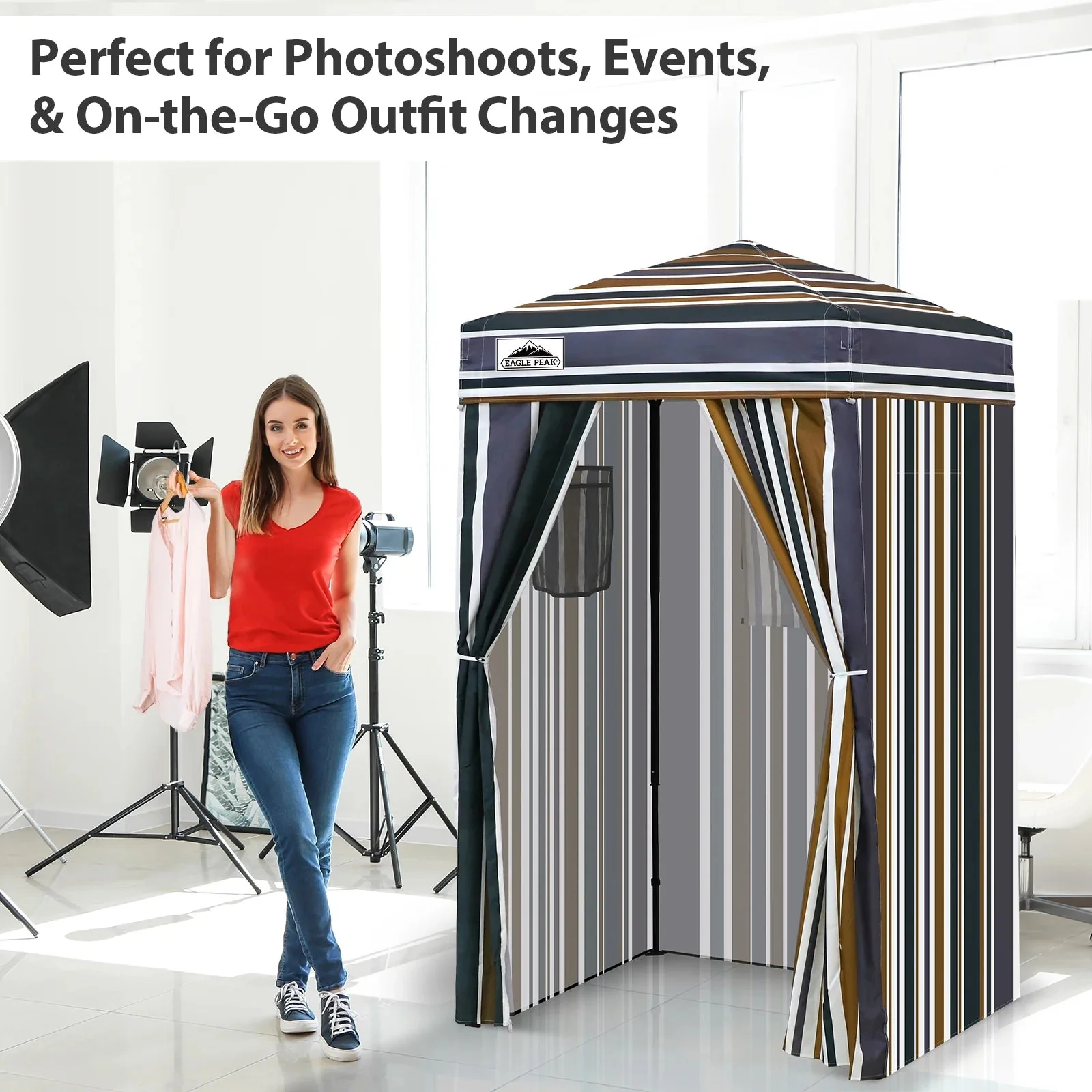 EAGLE PEAK Ultra Compact 4 ft x 4 ft Pop-Up Changing Room Canopy - Flex - Image 202 EAGLE PEAK Ultra Compact 4 ft x 4 ft Pop-Up Changing Room Canopy - Flex - Image 202