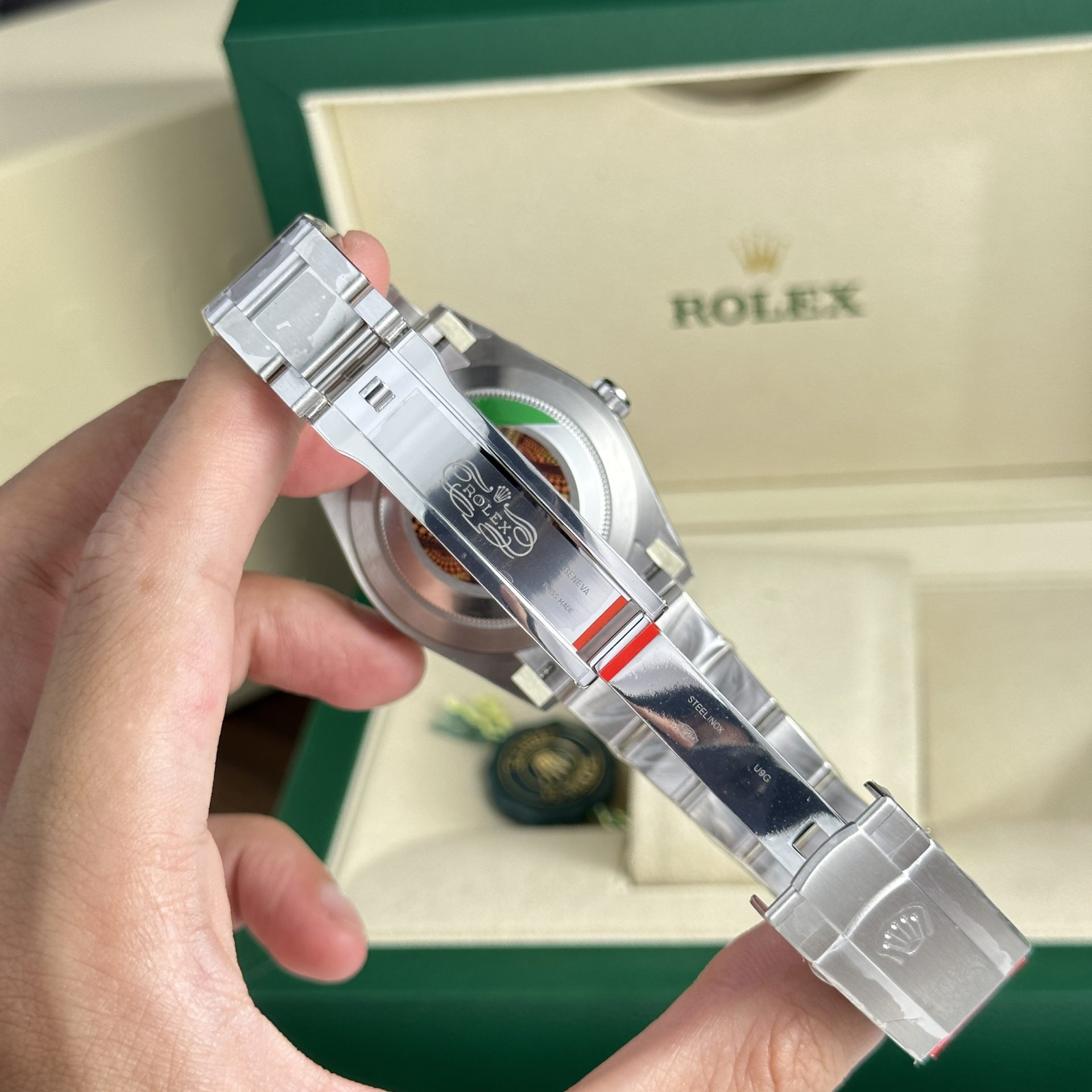 Rolex Replica Watch Oyster Perpetual 124300 Silver Dial Clean Factory 41mm - Top club