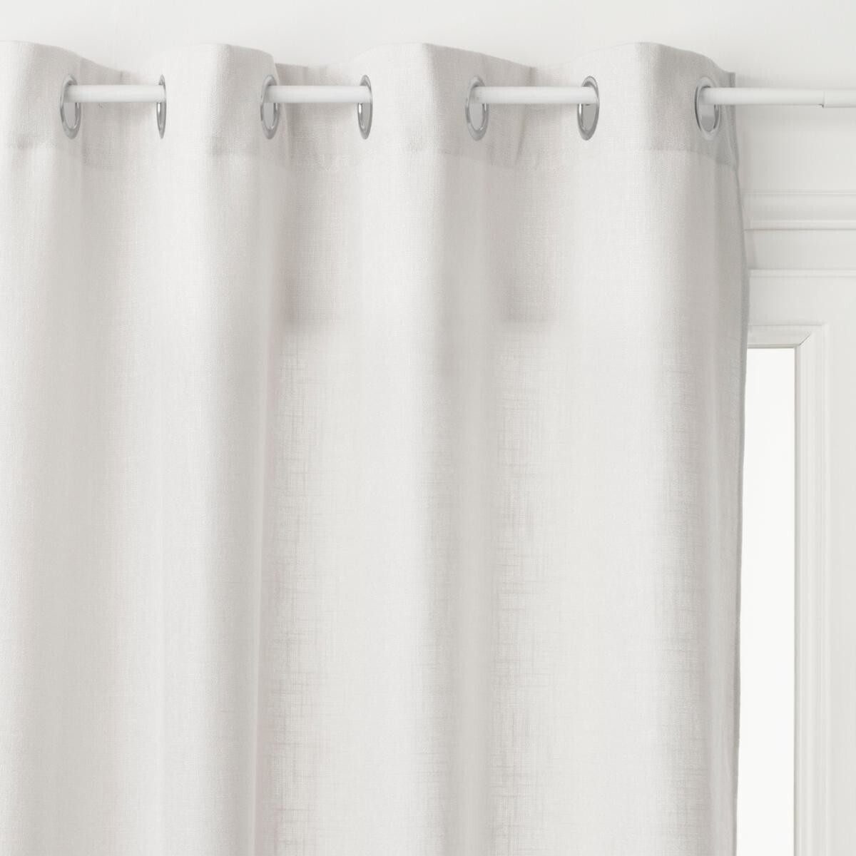 Curtain "Leon" Ivory white, 140x260 cm