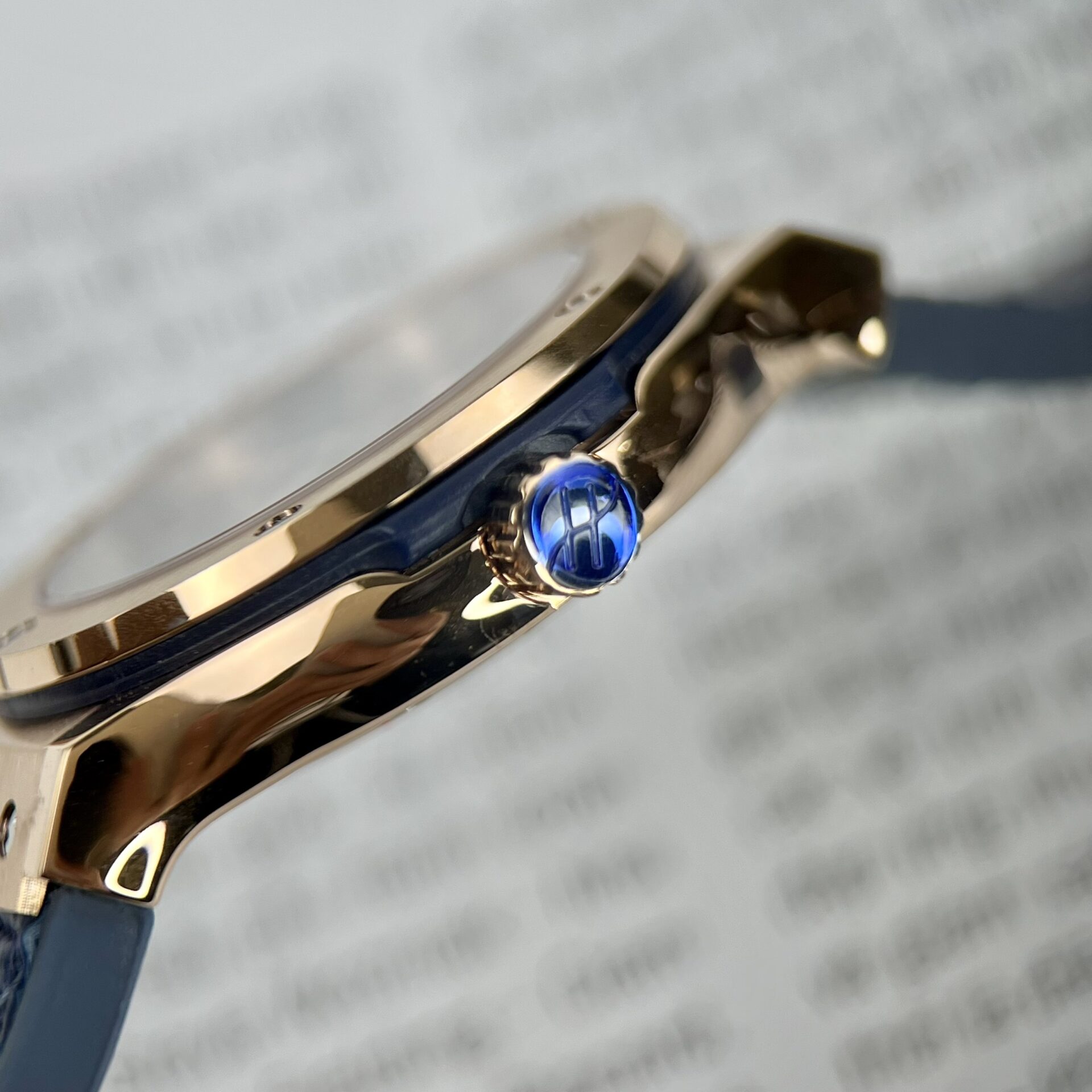 Hublot Replica 1: Watch Classic Fusion King Gold Women s Blue 33mm - Top club