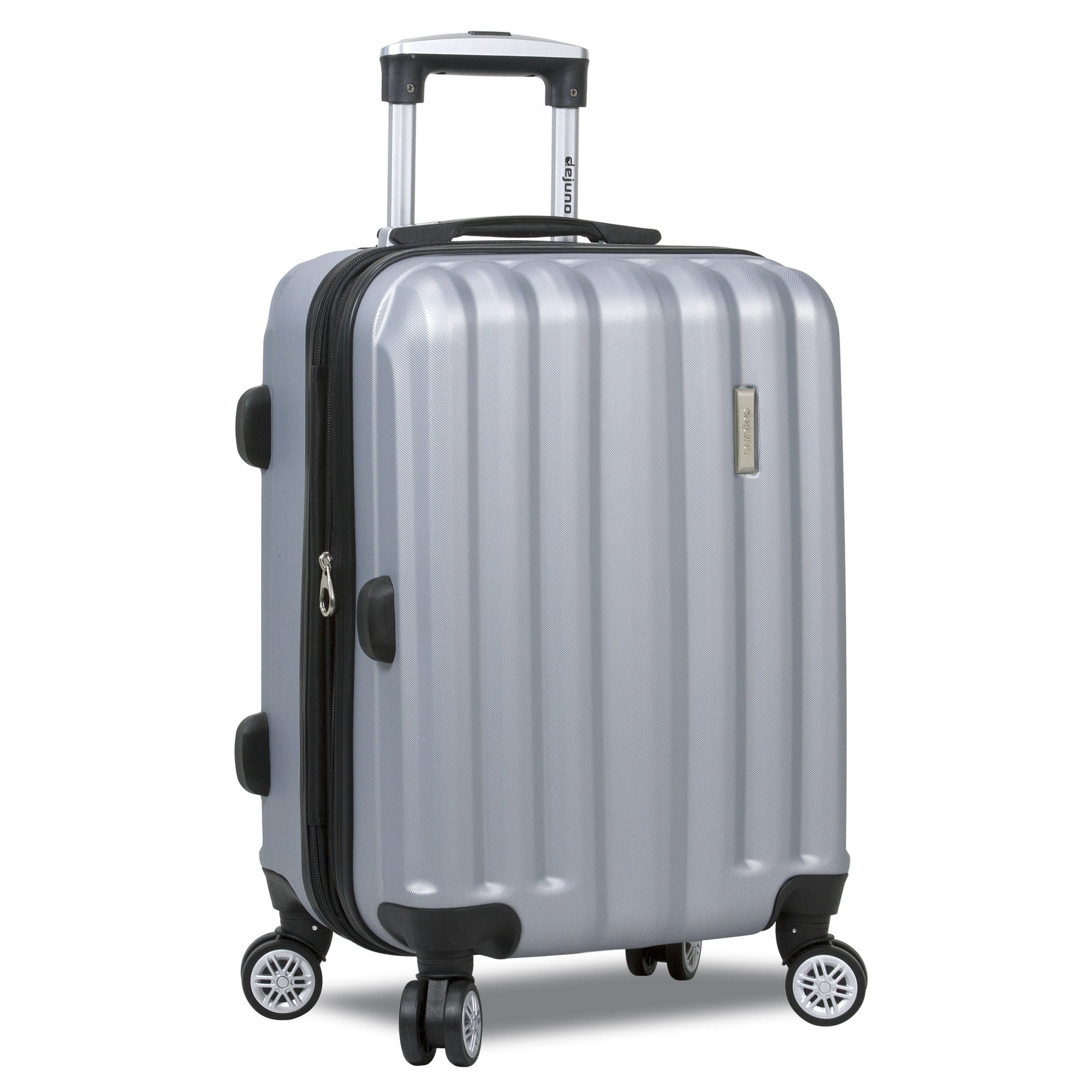 Dejuno Camden Hardside 3-Piece Expandable Spinner Luggage Set - Silver (20