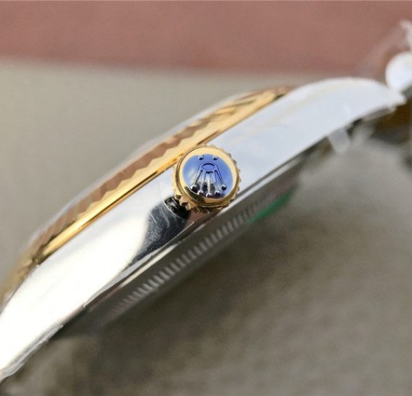 Replica Rolex DateJust 41mm 126333 Noob YG Wrapped YG Dial Diamonds Markers SS/YG Bracelet A3235 - Elite Watch Atelier
