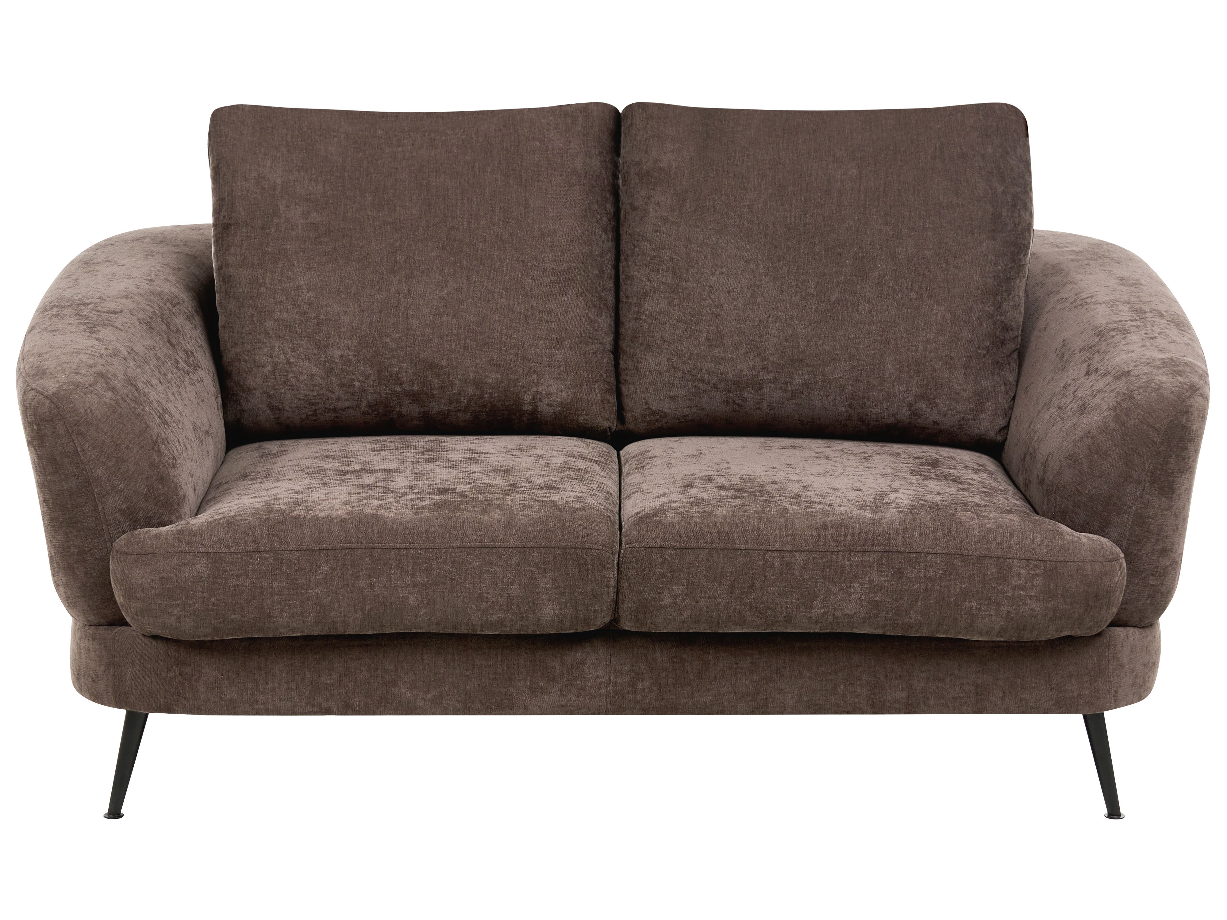 Sofa 2 Seater KJAER Chenille Dark Brown