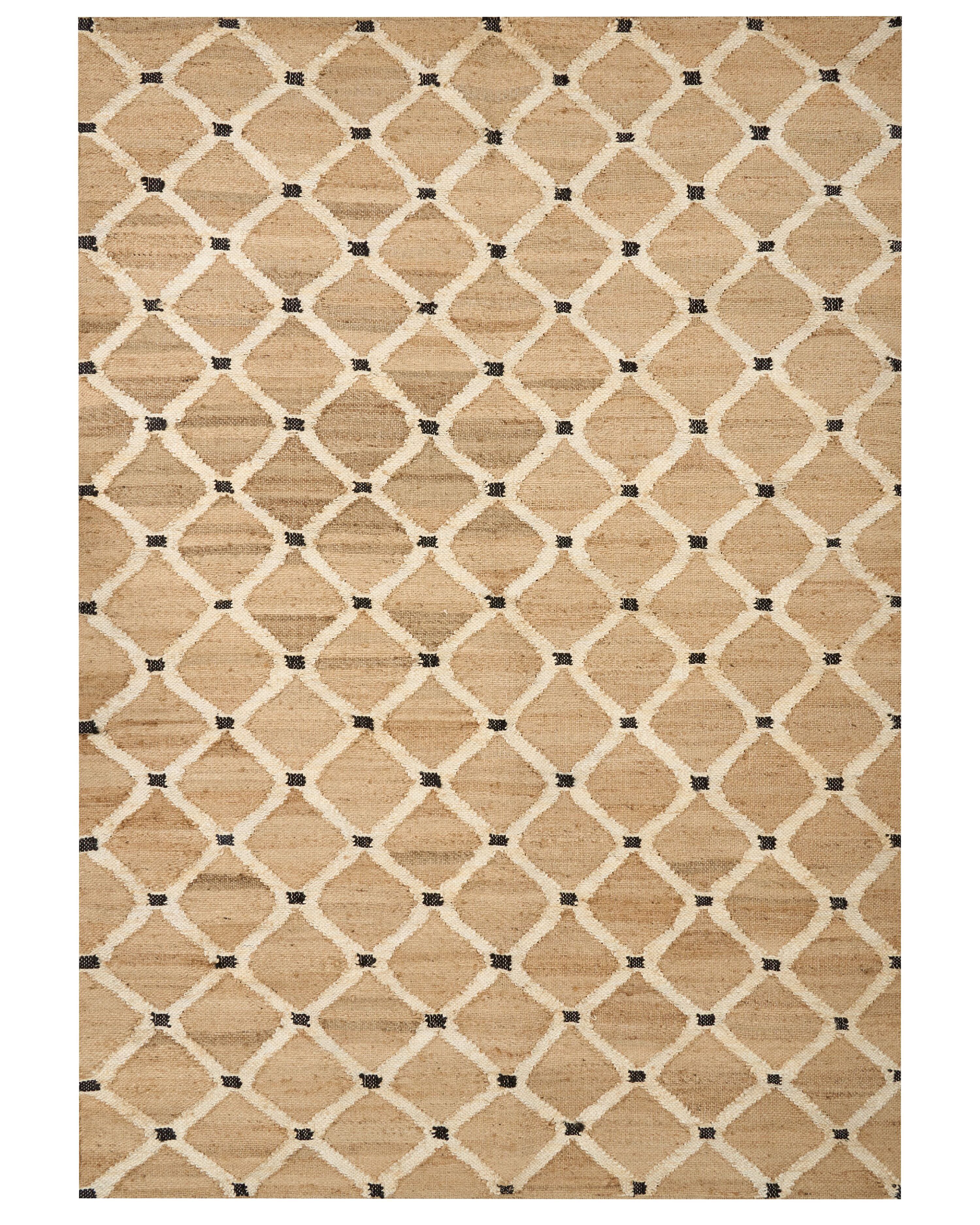 Rug KALEKOY Beige 160 x 230 cm Jute