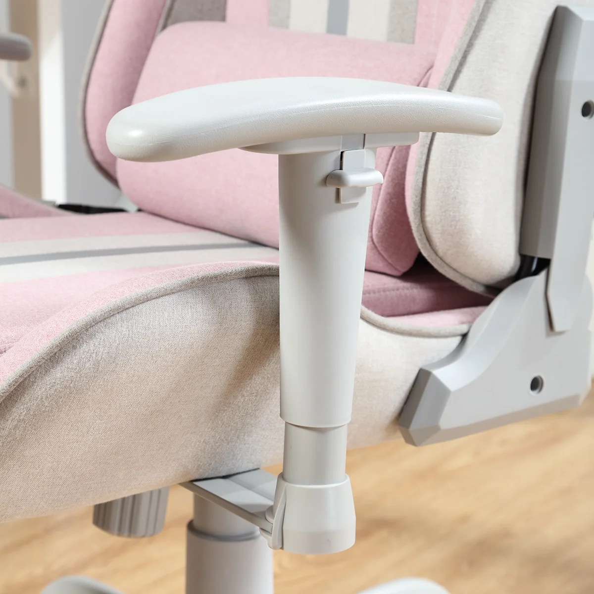 X Rocker Mysa PC Gaming Chair with Lumbar Support, Pink - Image 8