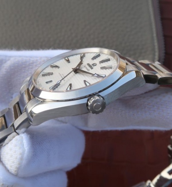 Replica Omega XF Seamaster CO-AXIAL Master Chronometer White Textured Dial SS Bracelet A8900 - Top club