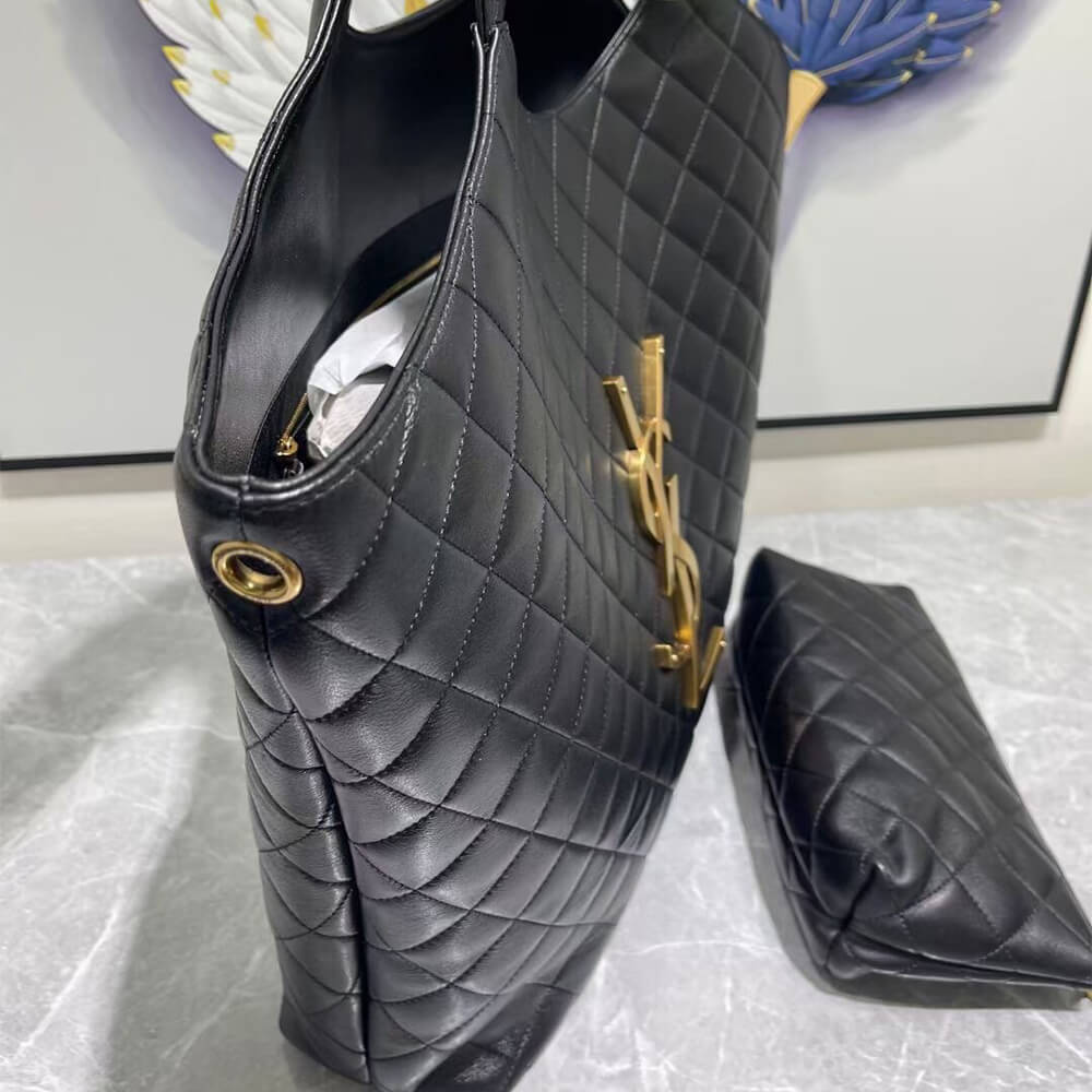 YSL ICARE MAXI SHOPPING BAG IN QUILTED LAMBSKIN1:1High-quality replica