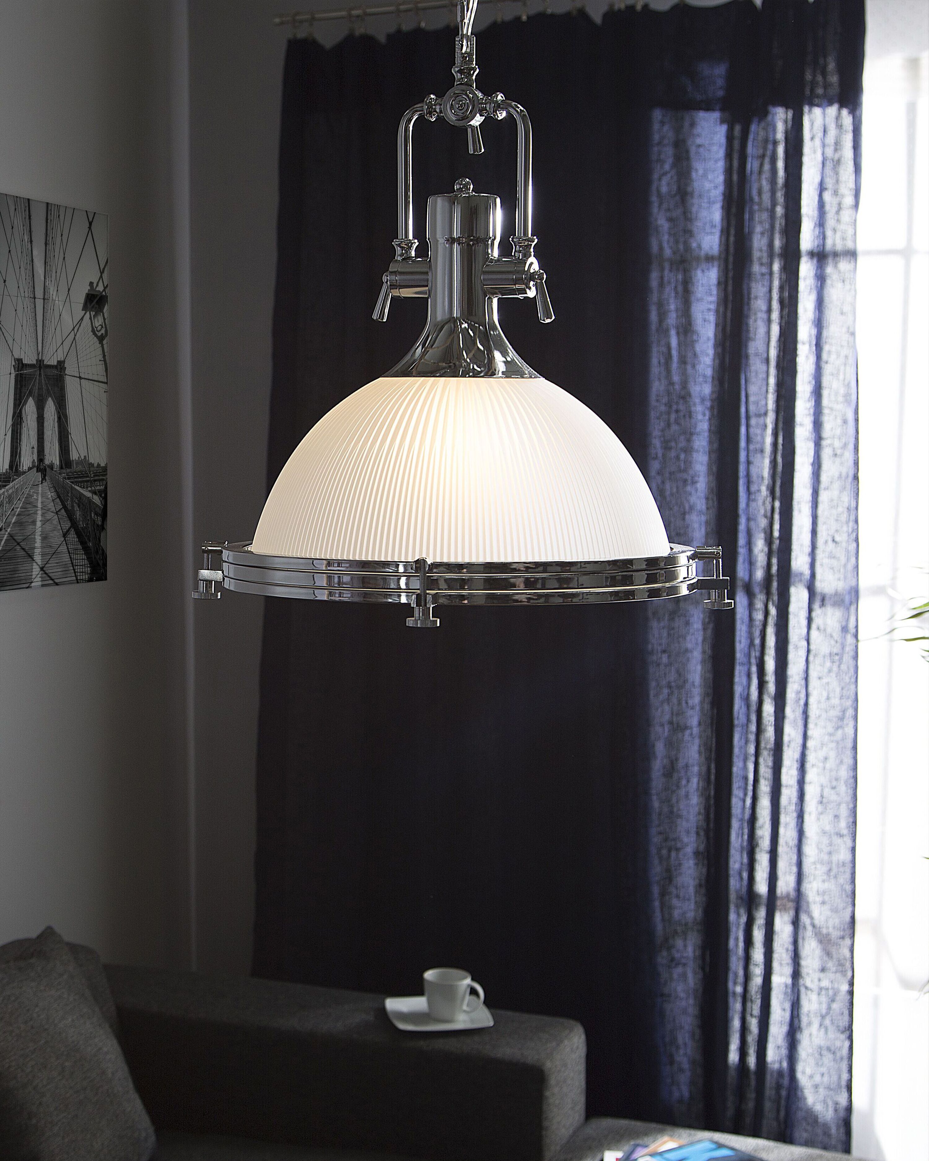 Pendant Lamp EBRON Glass White