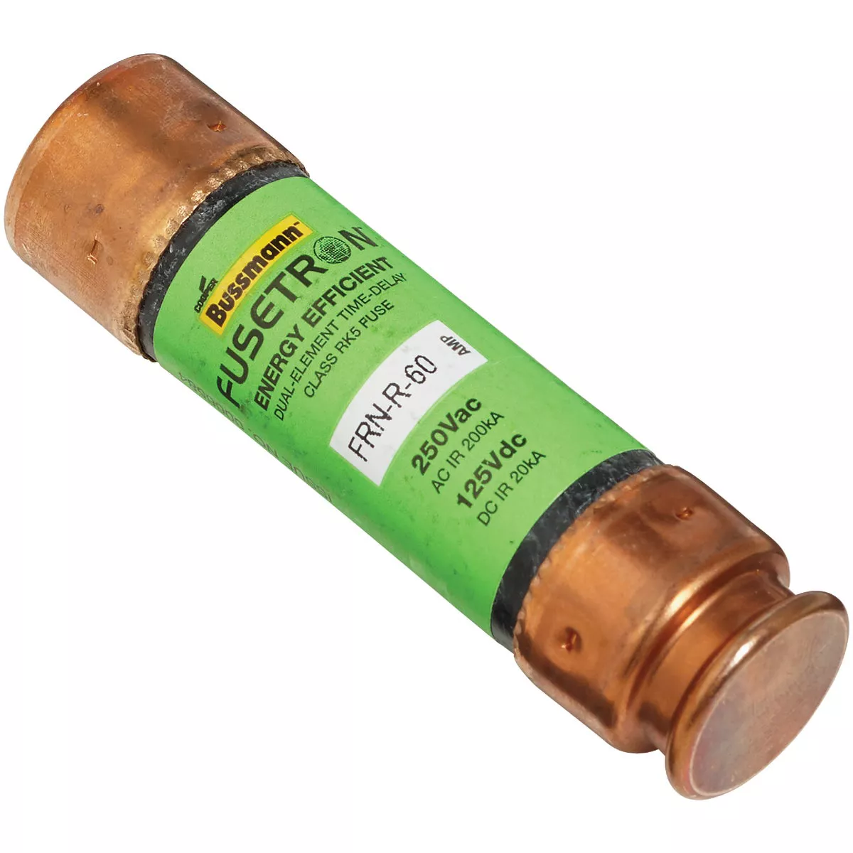 Bussmann 60A FRN-R Cartridge Heavy-Duty Time Delay Cartridge Fuse