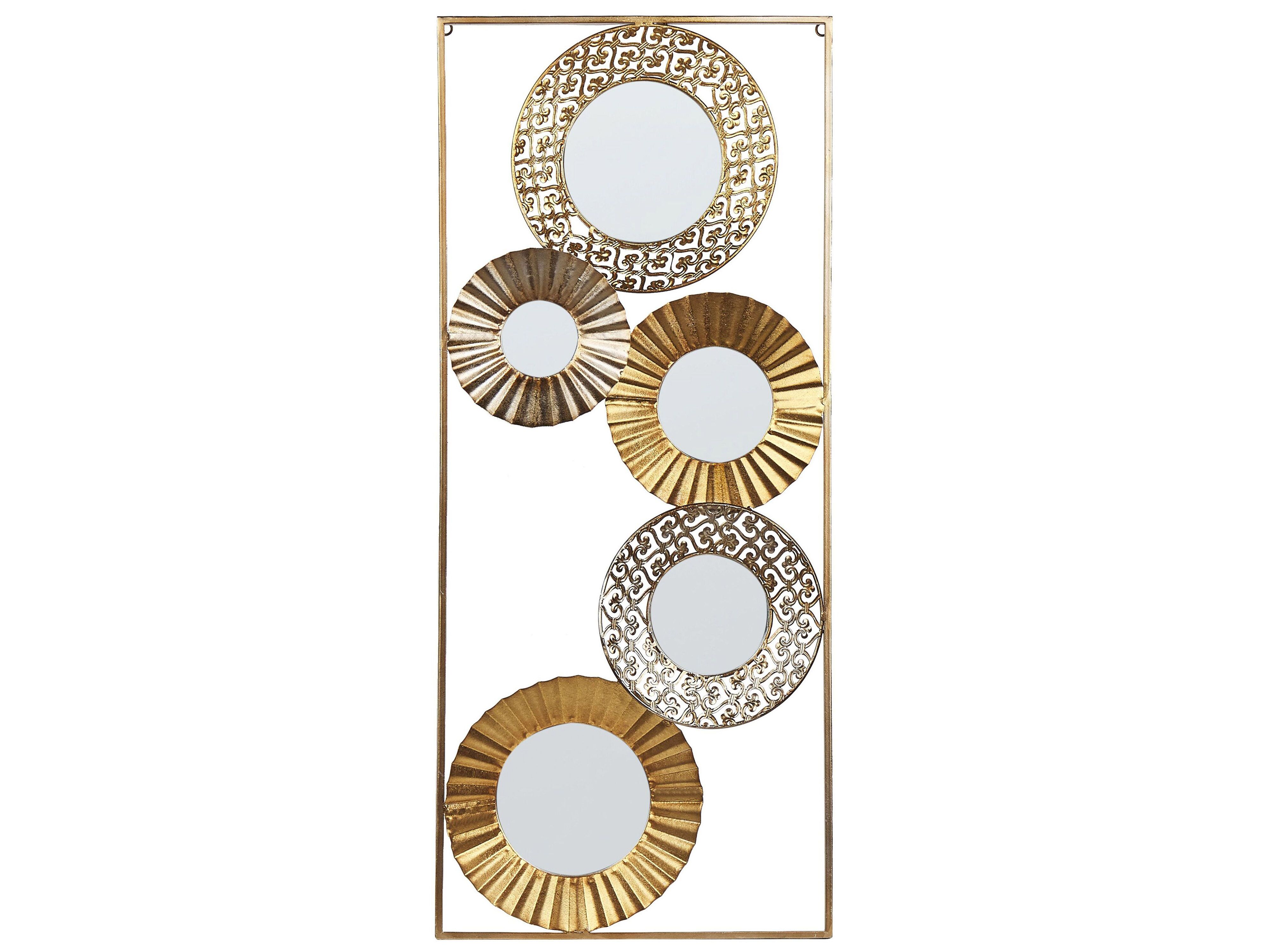 Wall Decor MAICOBA Metal 90 cm Gold