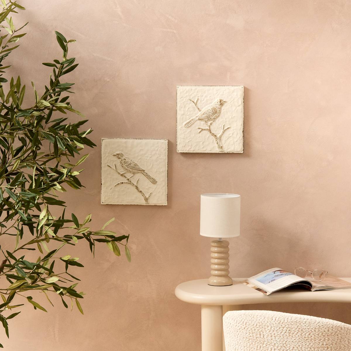 Wall Decoration "Varo" Various colors, 26x26 cm