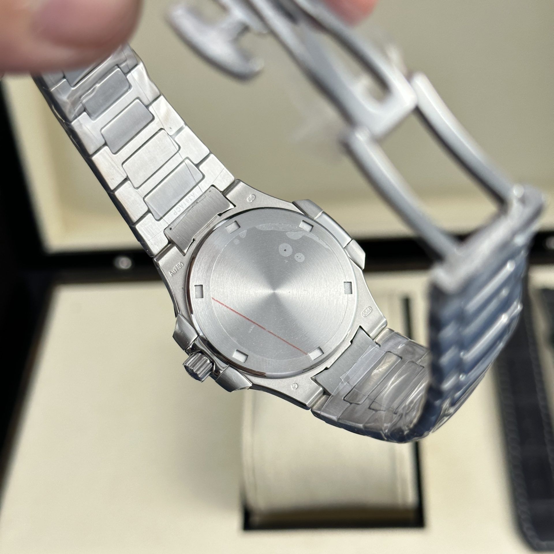 Patek Philippe Replica Watches Nautilus 7010 Womens Black Dial 32mm - Top club