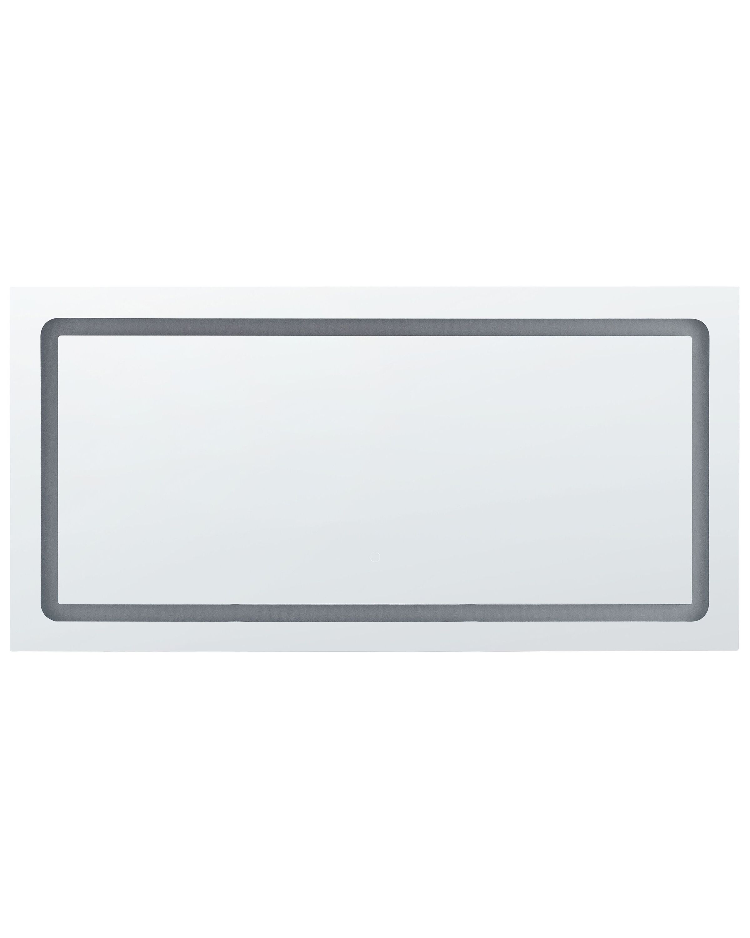LED Bathroom Mirror BENOUVILLE 120 cm 60 cm Silver