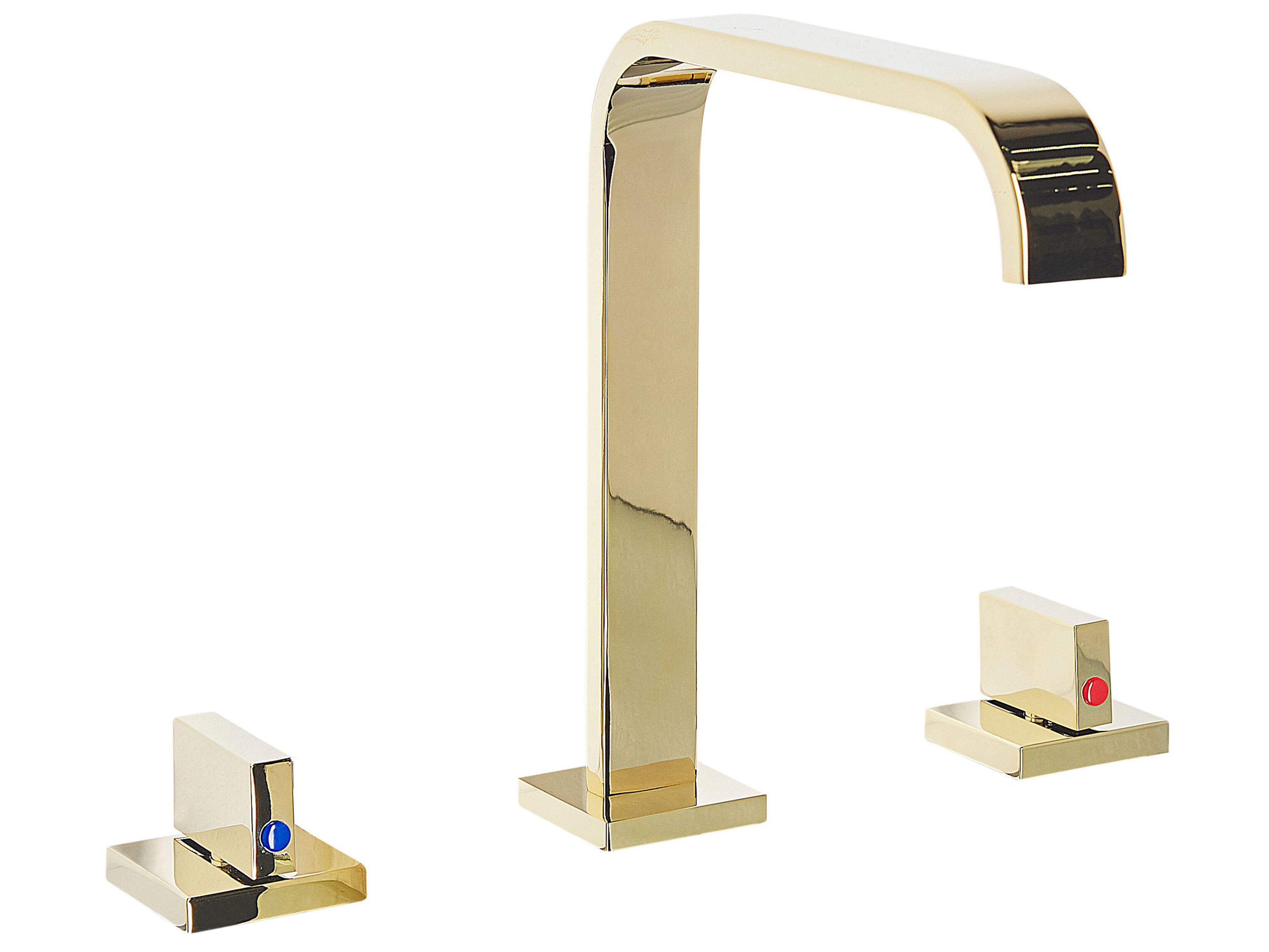 Basin Mixer Tap KAGERA Brass Gold