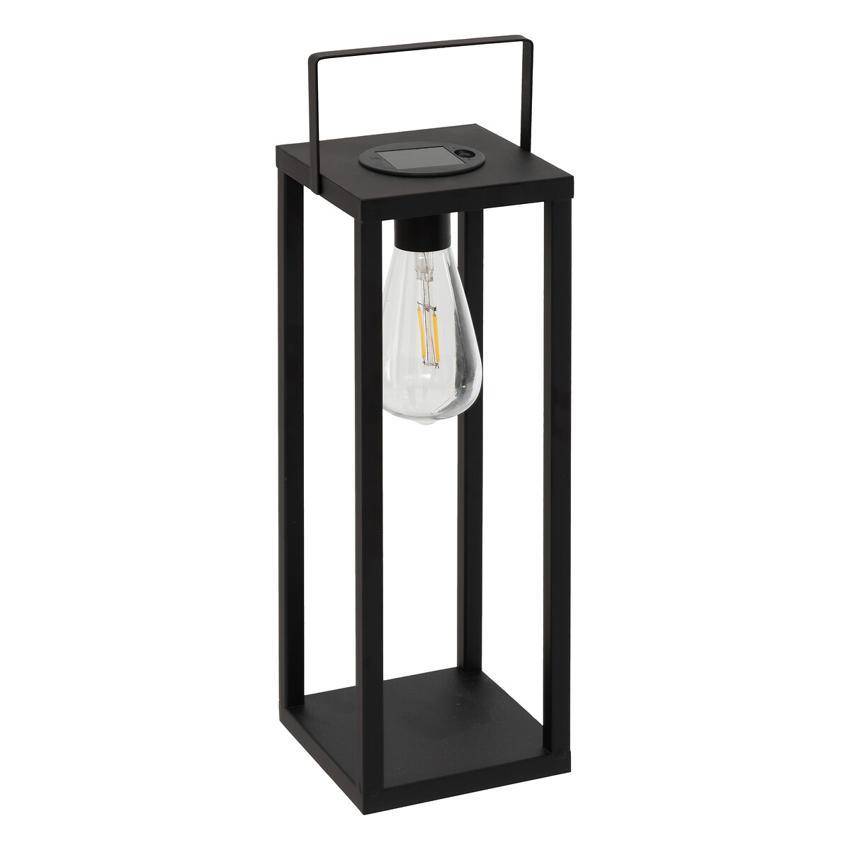 "Faby" solar lantern Black, H.36 cm