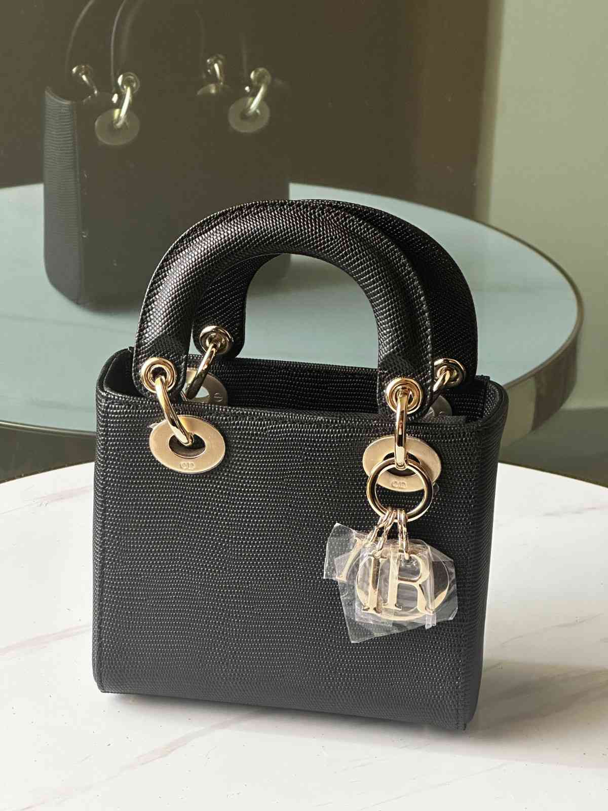 Christian Dior Mini Lizard Skin Bag for Women