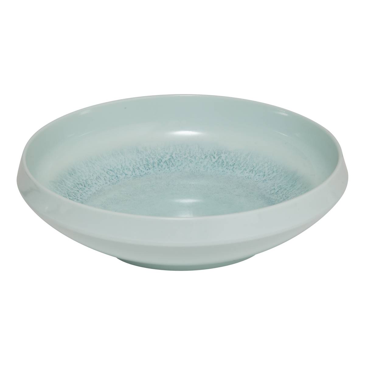 Deep plate"Lea" D.19.5 cm, Blue