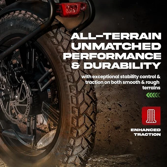 HEB ALLSCAPE Heavy Duty 20x4 Bike Tire + Tube - Includes 2 Tires for Optimal Performance - Image 20