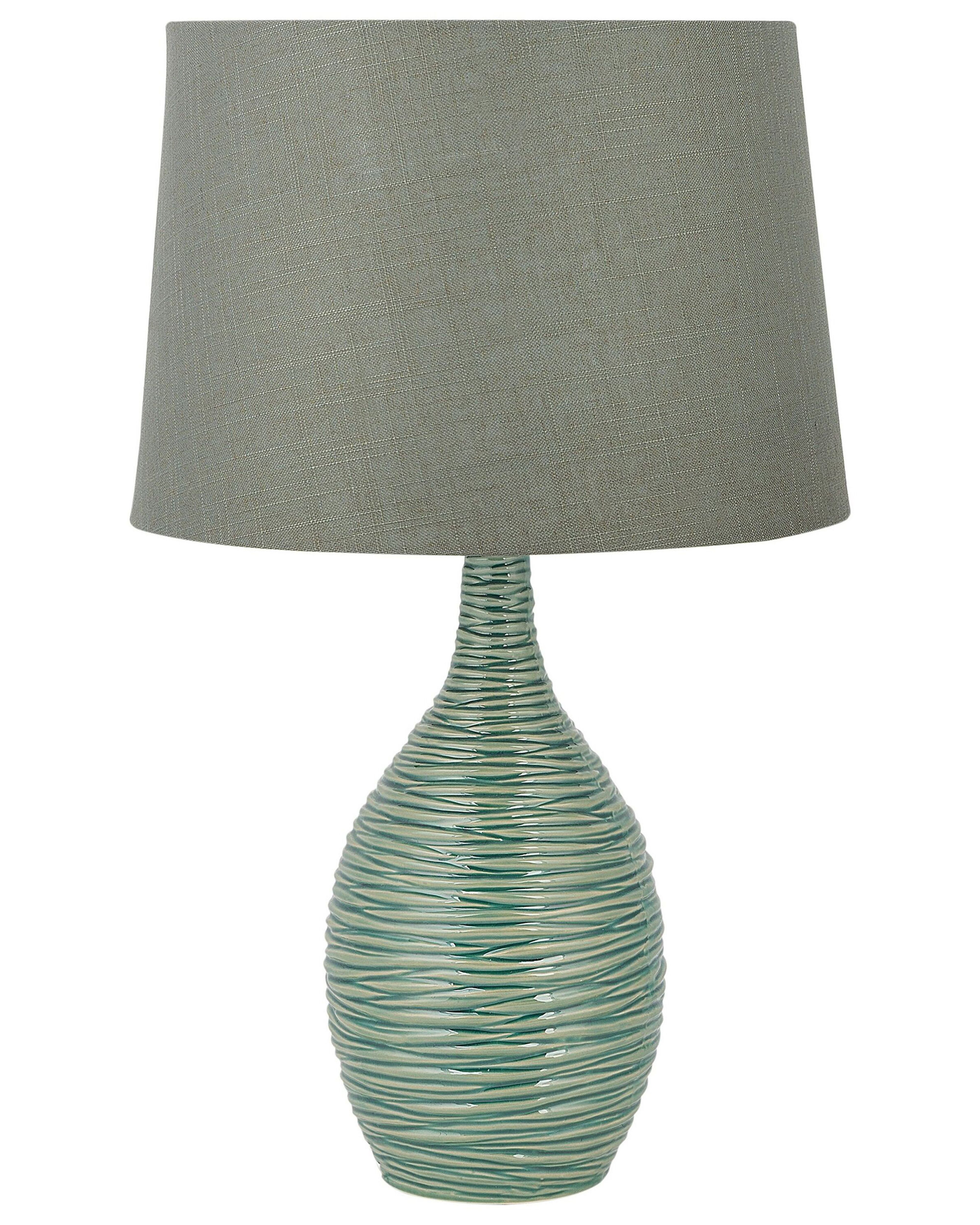 Table Lamp ATSAS Ceramic Dark Green