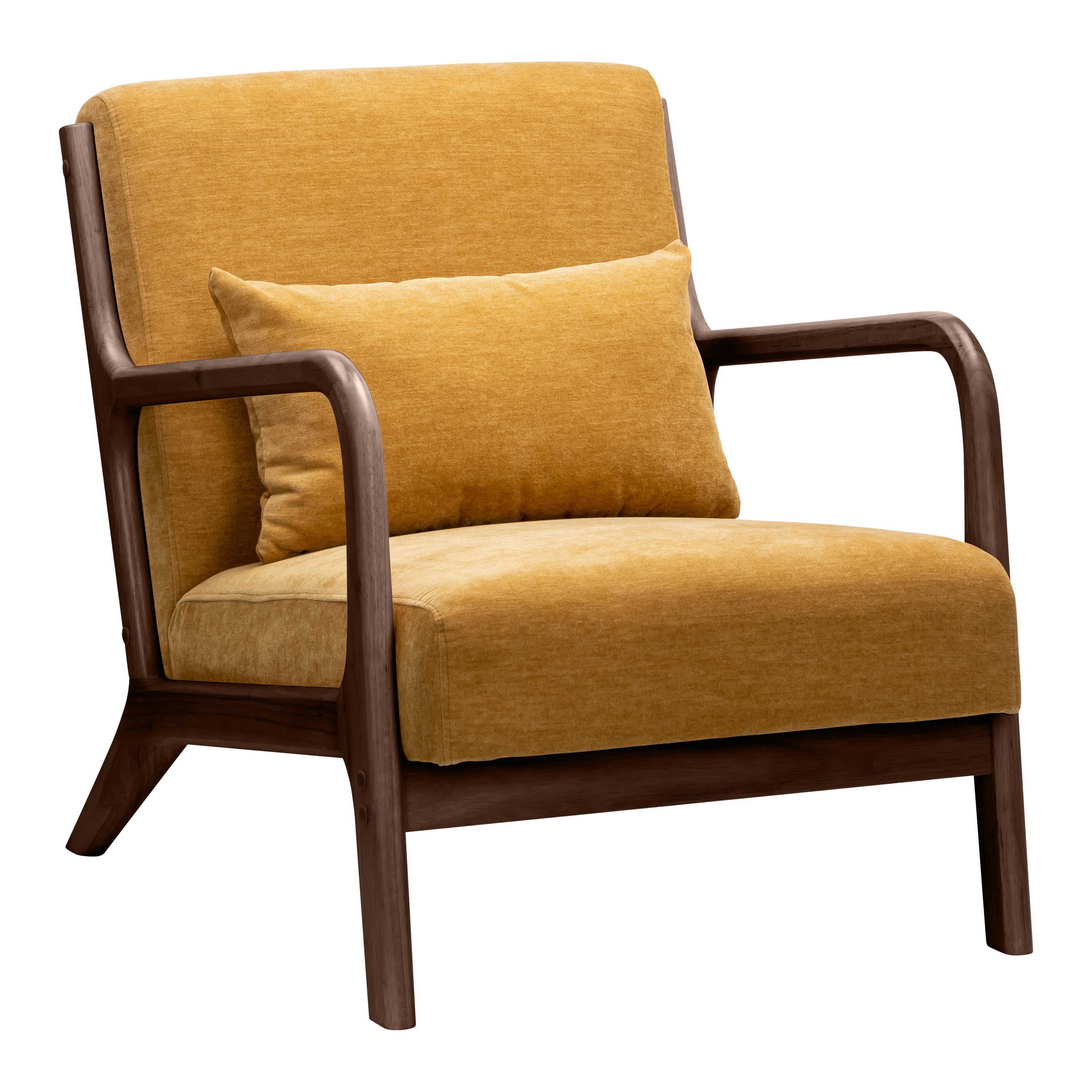Blokker Wise Fauteuil - Walnoot - Fennelseed