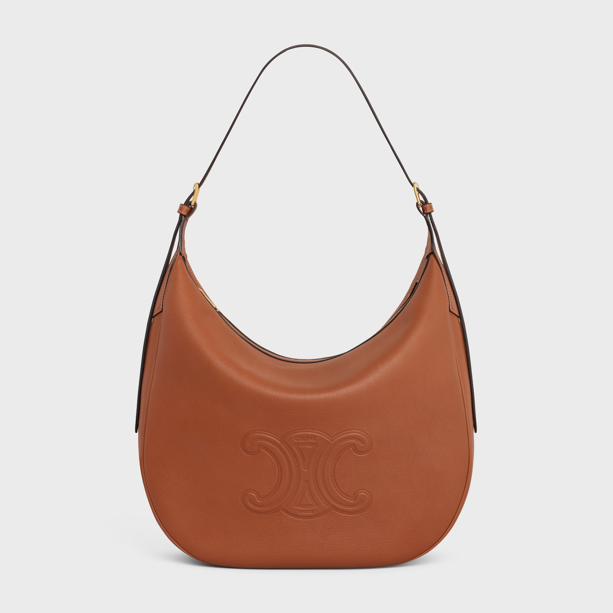 Replicate LARGE HELOÏSE CUIR TRIOMPHE BAG IN SUPPLE GRAINED CALFSKIN(1:1 replica)1:1High-quality replica