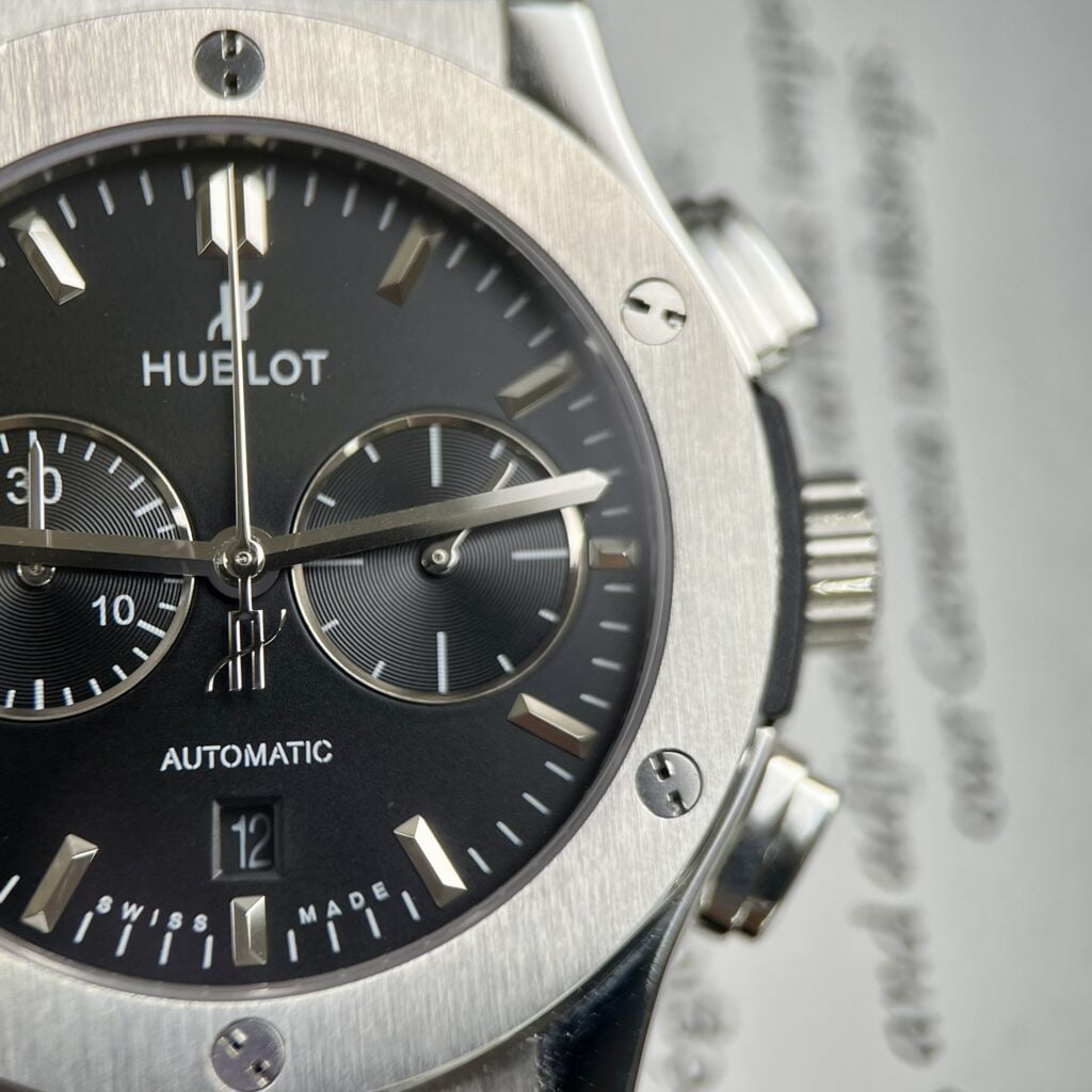 Hublot Replica 1:1 Watch Classic Fusion Chronograph HB Factory Black Color 42mm - Top club