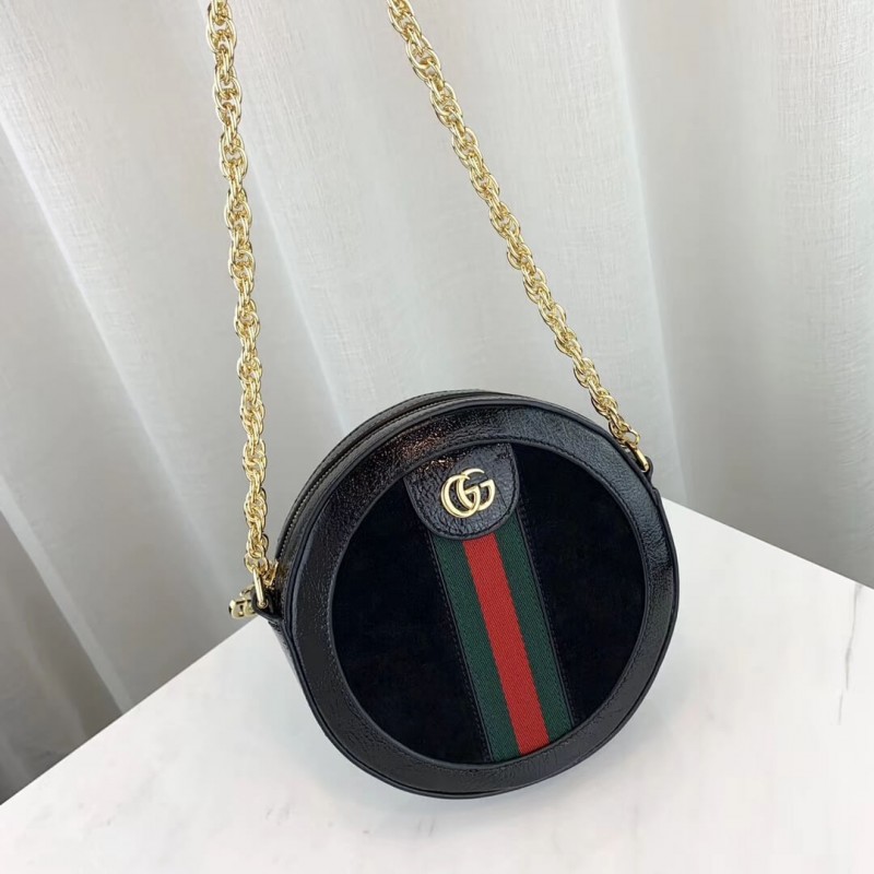 Replica Gucci Suede Ophidia Mini Round Shoulder Bag 5506181:1High-quality replica