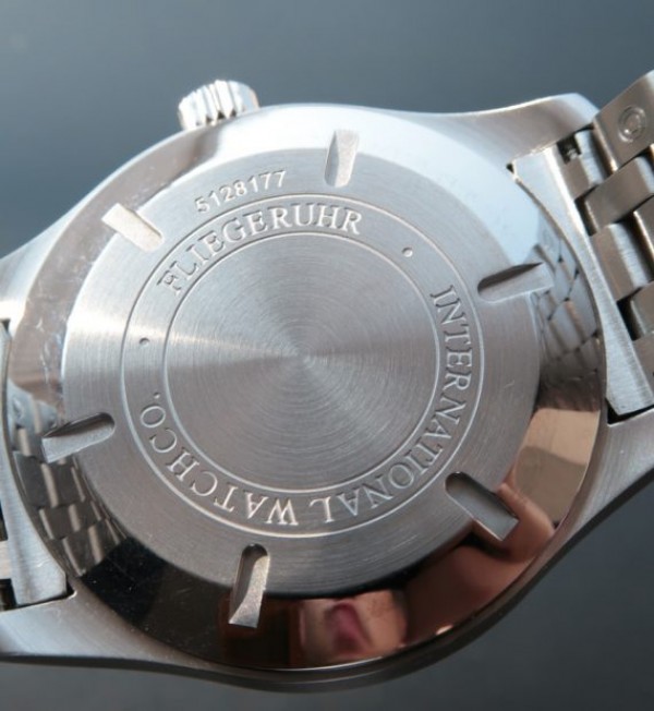 Replica IWC MKF Mark XVII Black Dial SS Bracelet A2892 - Top club