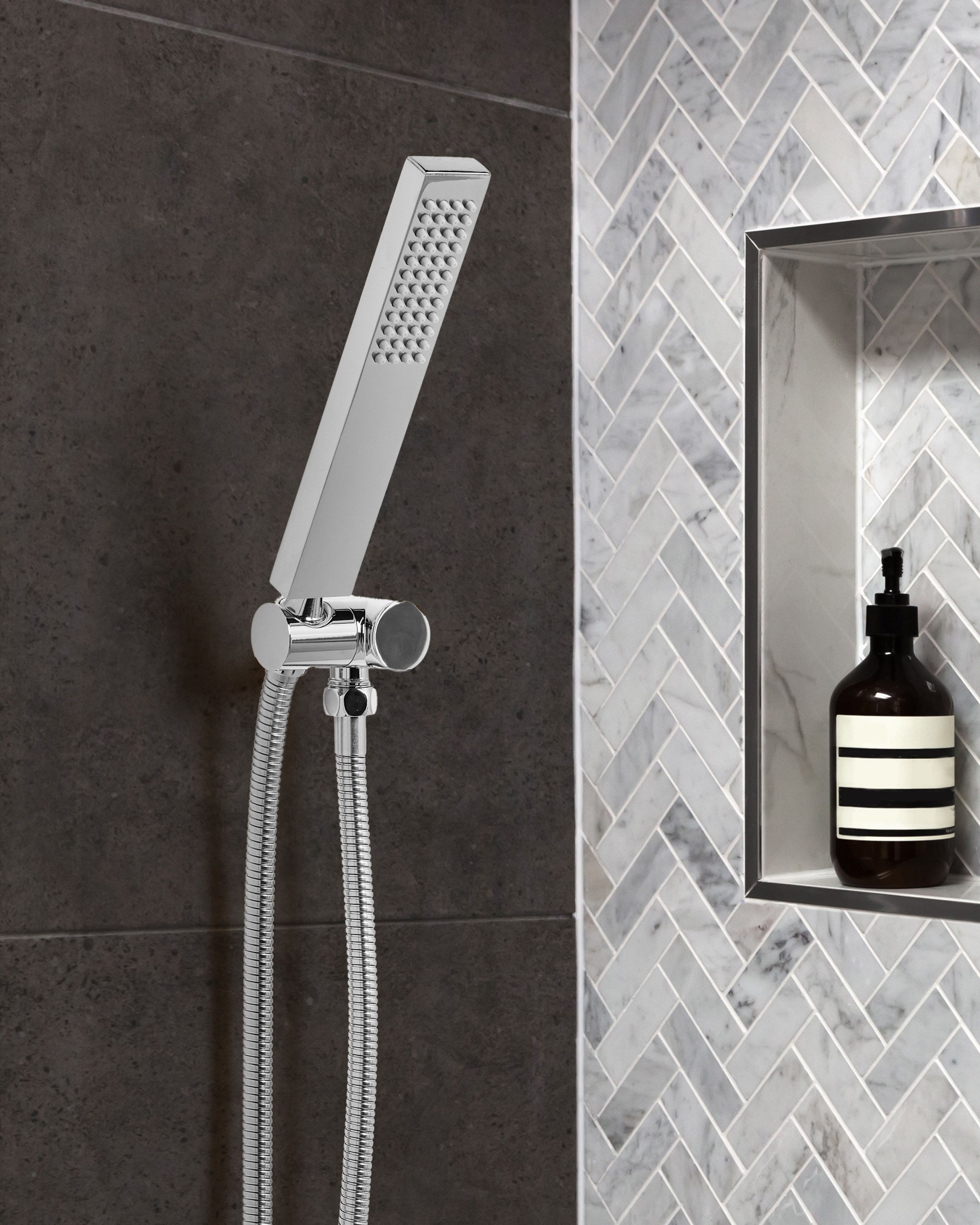 Shower Head TABACAL Brass Silver