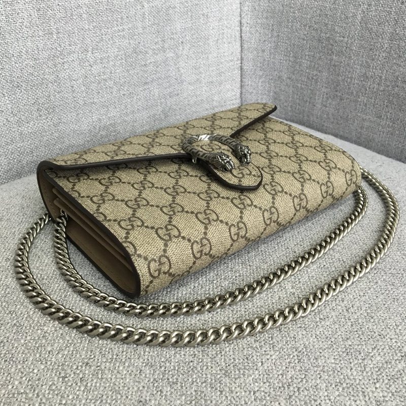Replica Gucci Dionysus Canvas Chain Wallet1:1High-quality replica