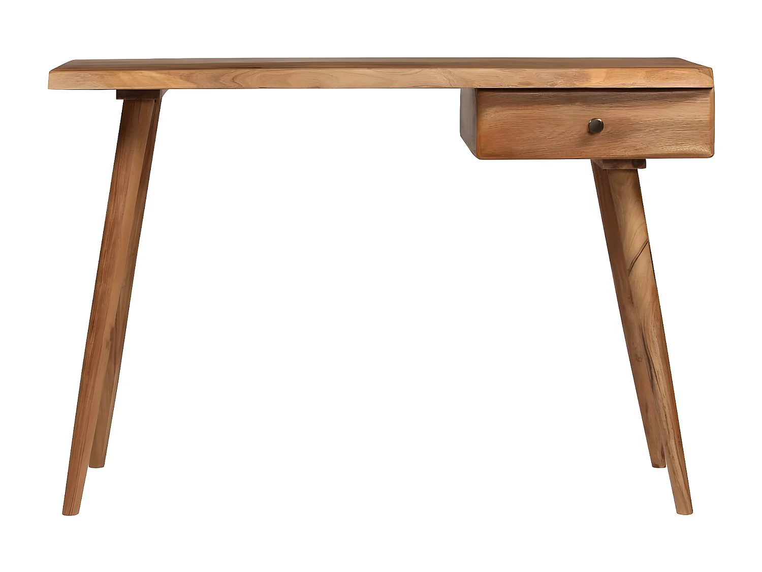Bureau Bois d'acacia massif 110 x 50 x 76 cm