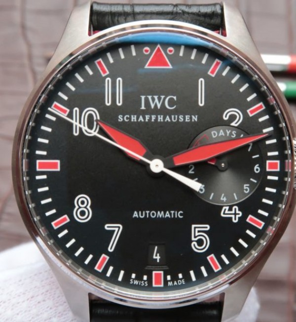 Replica IWC ZF Big Pilot IW500433 Muhammad Ali Leather Strap - Top club