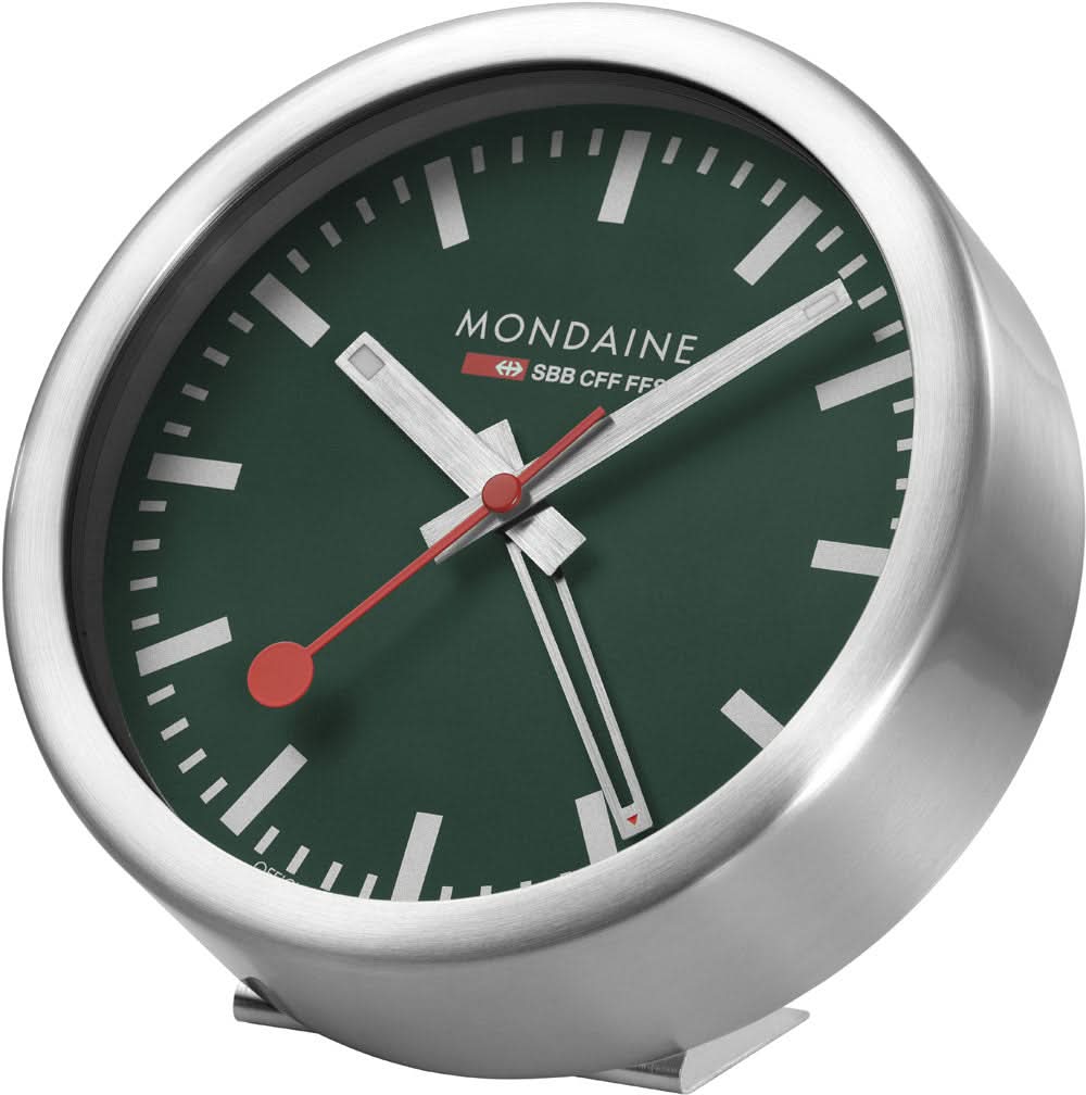Mondaine SBB Magnetuhr A997.MCAL.66SBV Unisex-Uhr • Schweizer Bahnhofsuhren-Design • Ikonische rote Sekundenkelle