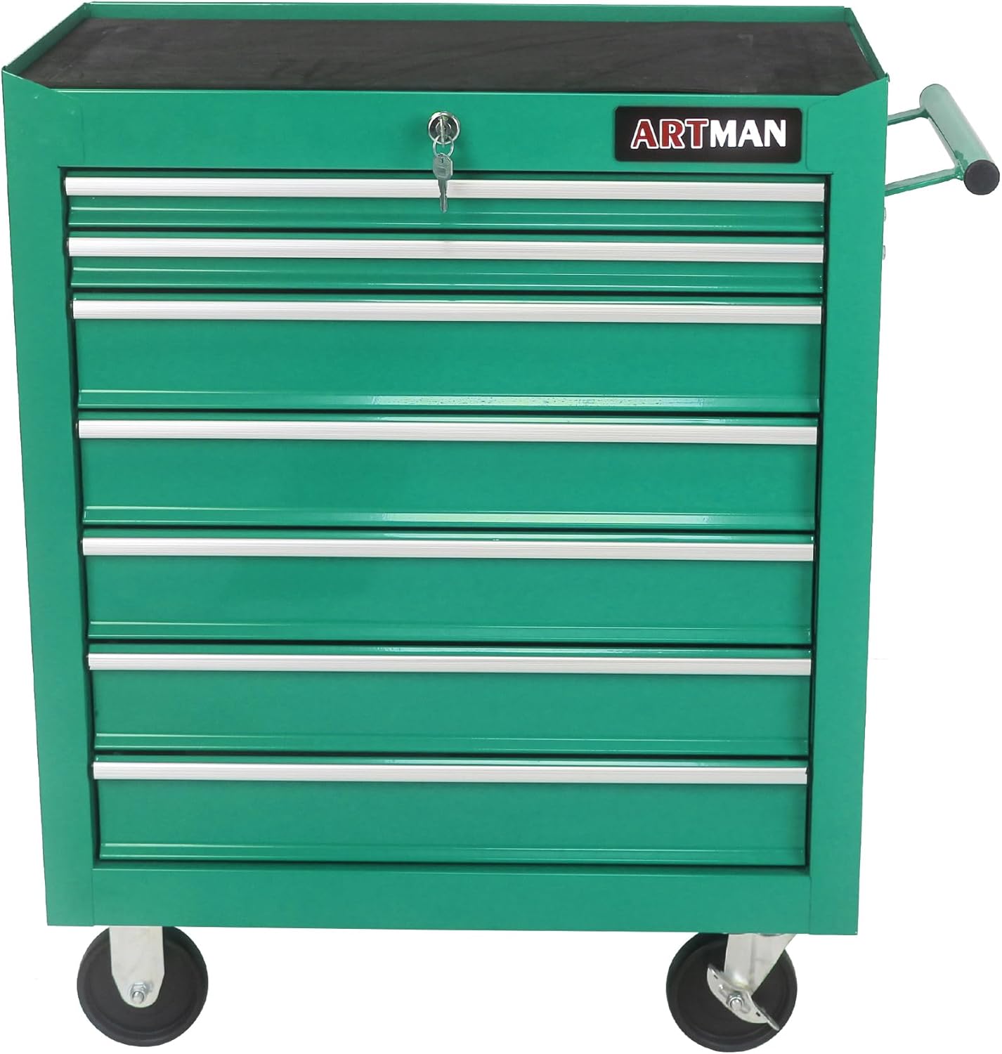 7 Drawers Rolling Tool Cart on Wheels, Multifunctional Organizer Tool Chest Tool Case, Trolley Tool Storage Tool Box for Workshop,Garage,Repair Shop (7 Drawers 24.2