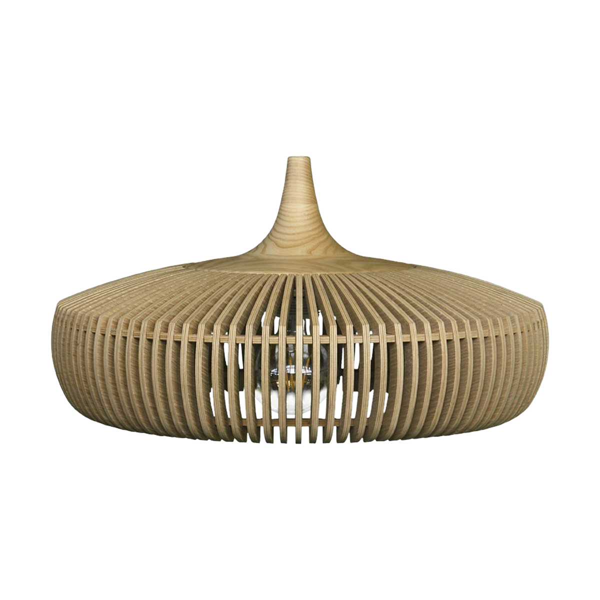 Umage Clava Dine Wood houten lampenkap naturel - Ø 43 cm