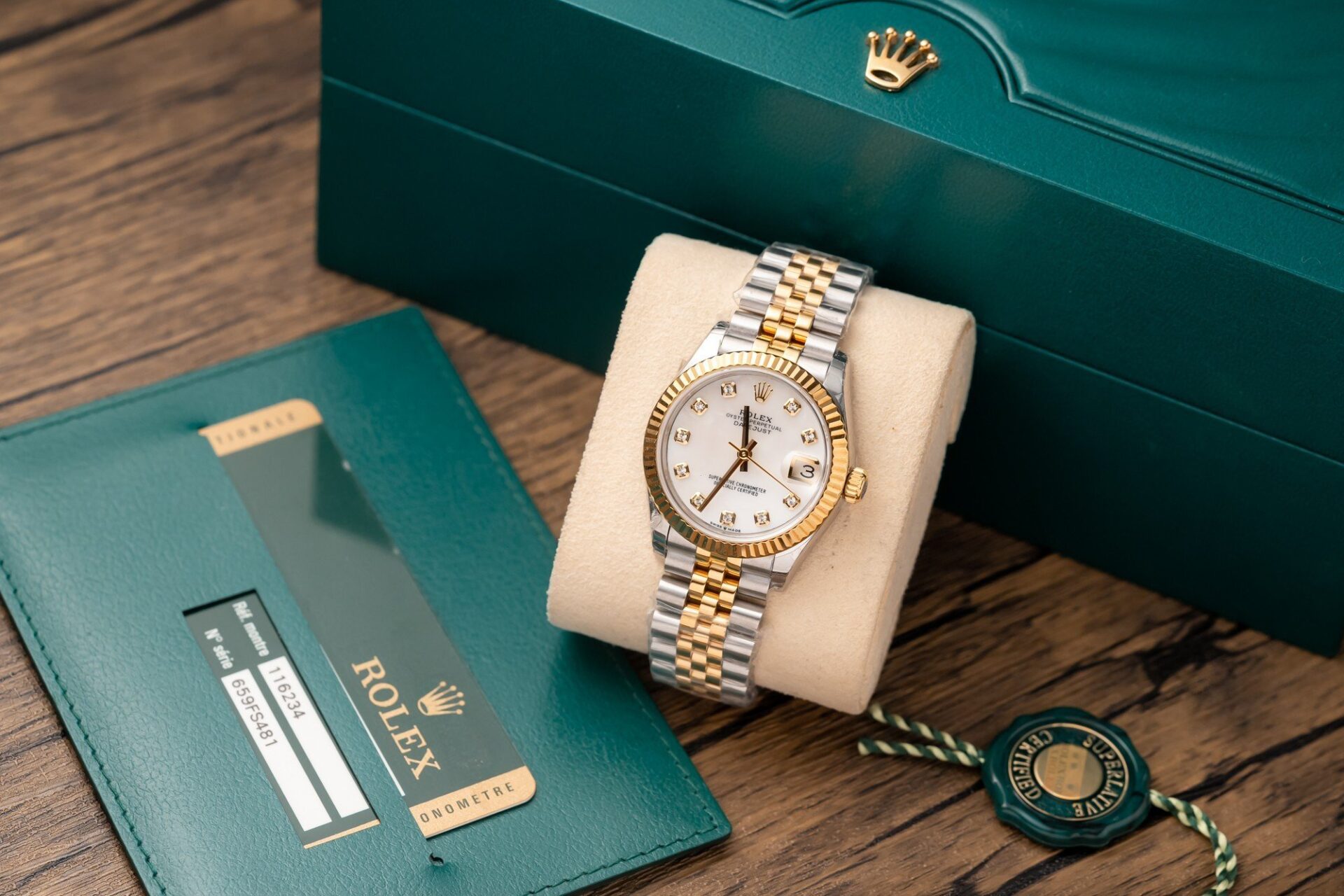 Rolex Clone Watch DateJust 278271 Demi Gold Jubilee Strap 31mm - Top club