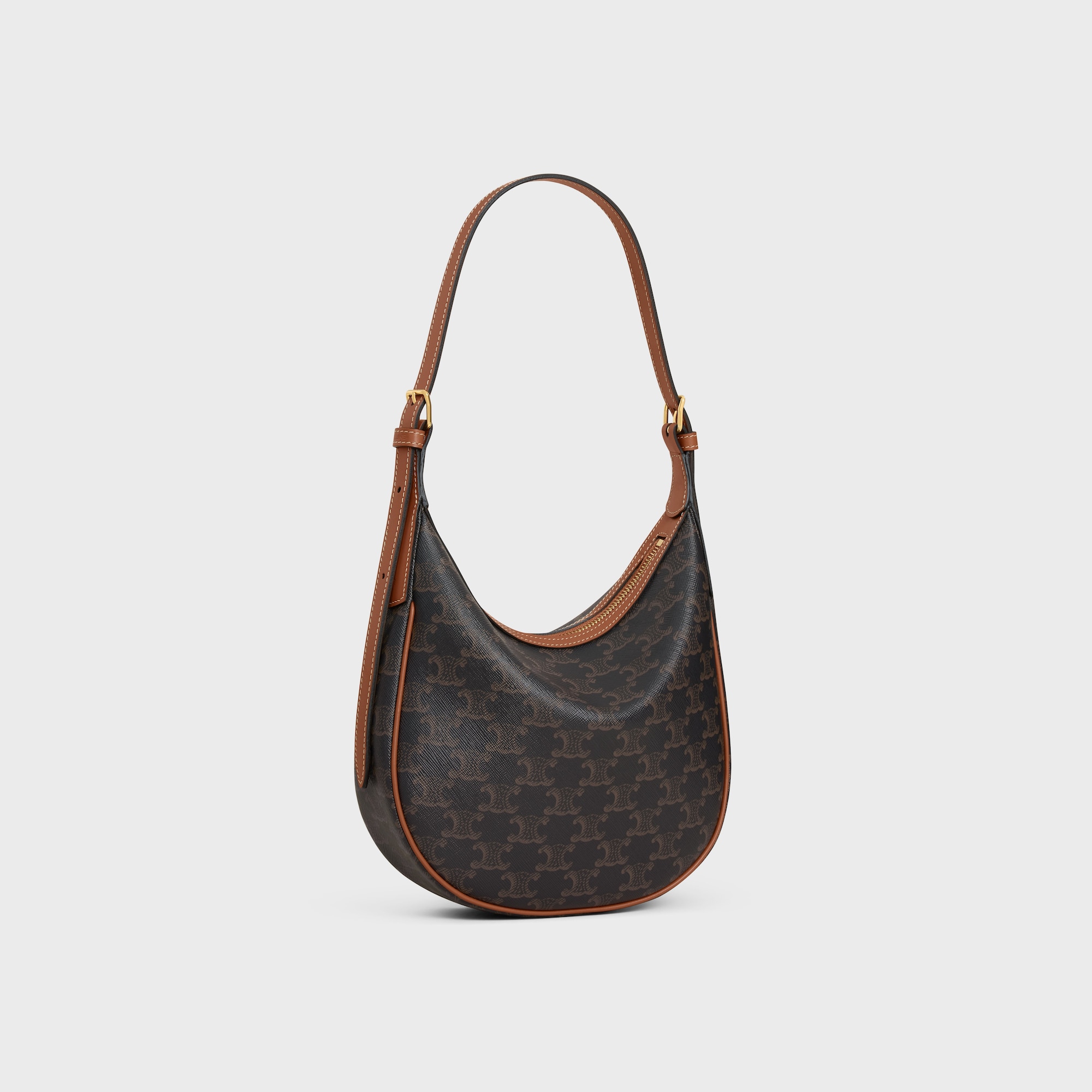 Replicate SMALL HELOÏSE CUIR TRIOMPHE BAG IN TRIOMPHE CANVAS AND CALFSKIN(1:1 replica)1:1High-quality replica