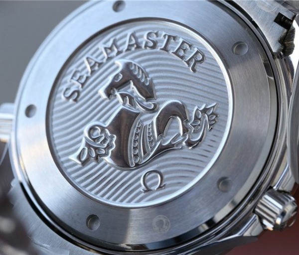 Replica Omega OMF Seamaster 300M Chronometer Blue Dial SS Bracelet A2824 - Top club