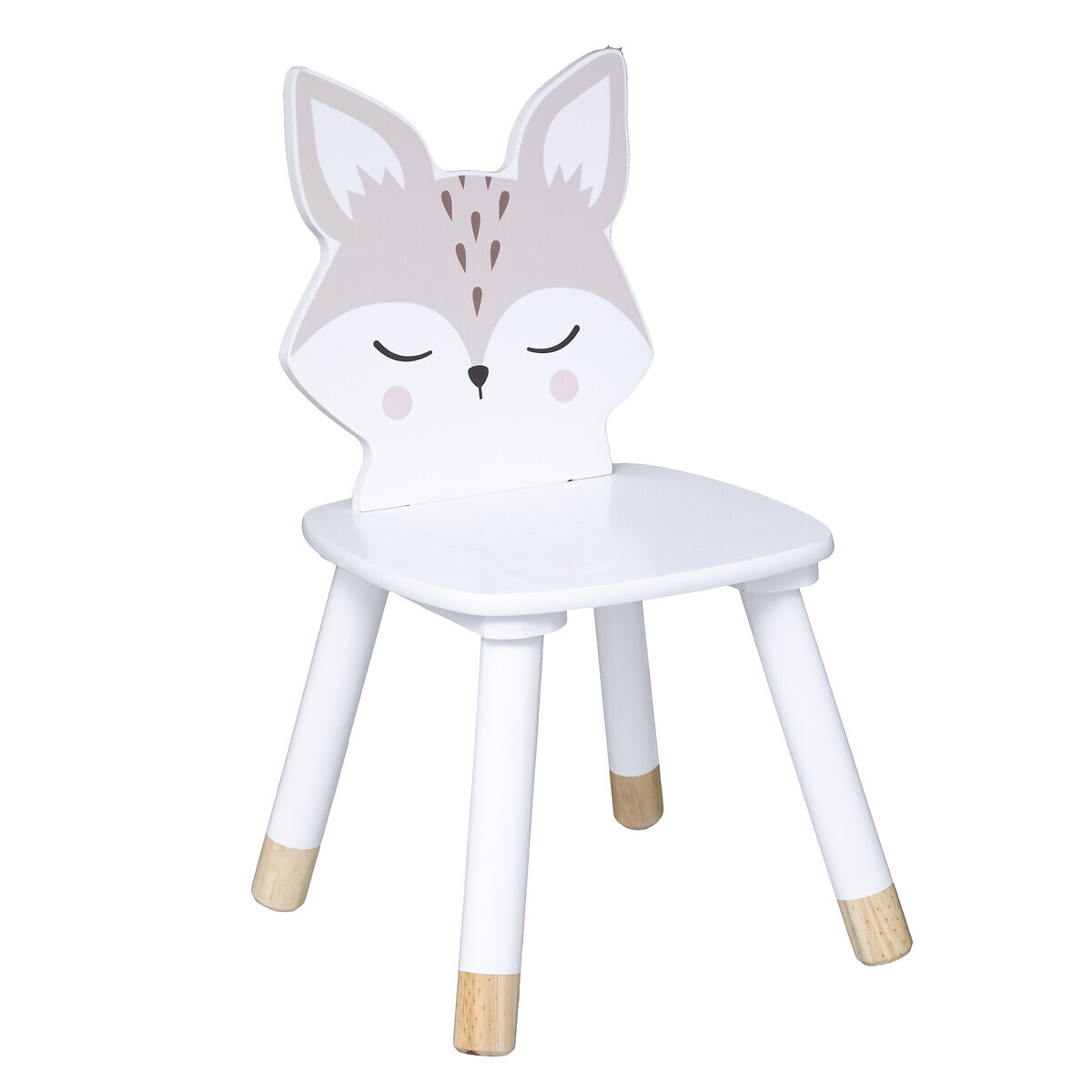 Kids chair "Fox" White
