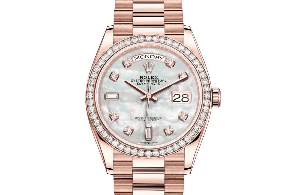 Day-Date 36 – M128345RBR-0028(1:1 replica) - Elite Watch Atelier