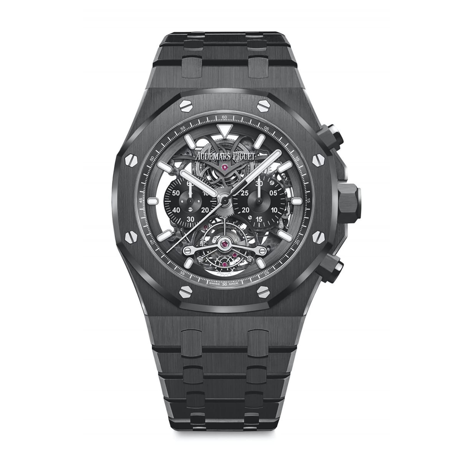 Audemars Piguet Replica Watch Royal Oak Tourbillon Chronograph Openworked(1:1 replica) - Top club