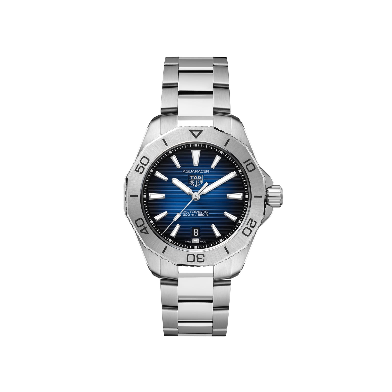 TAG Heuer Replica Watch Aquaracer Professional 200 Date Automatic 40 mm Steel(1:1 replica) - Top club