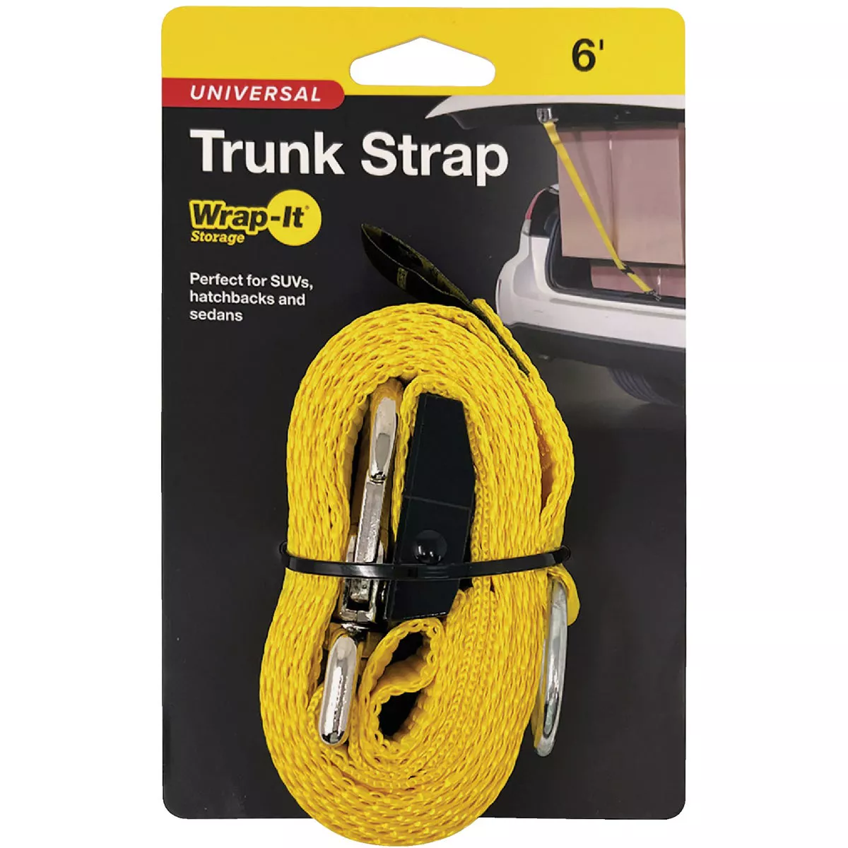 Wrap-It Storage 6 Ft. Universal Trunk Strap