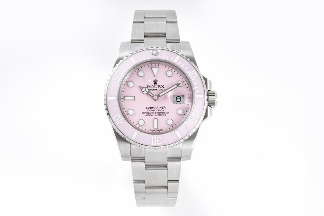 Rolex Submariner - Women's Pink - 40MM(1:1 replica) - Elite Watch Atelier