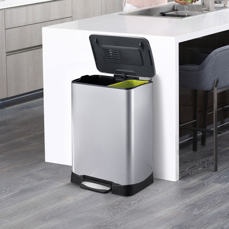 EKO - Neo-Cube recycling pedaalemmer 28+18 liter