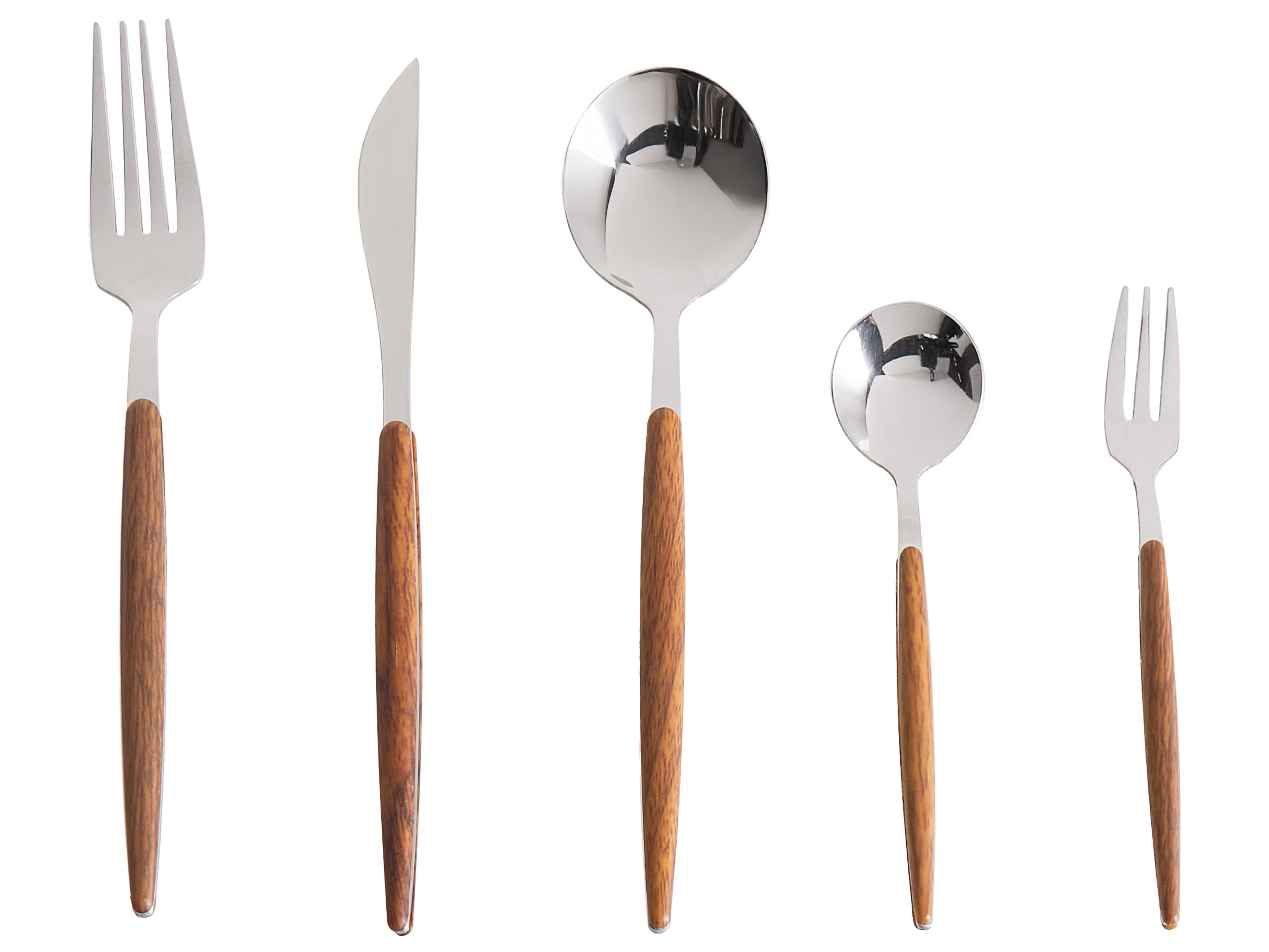 30 Piece Cutlery Set GEMELLI Silver