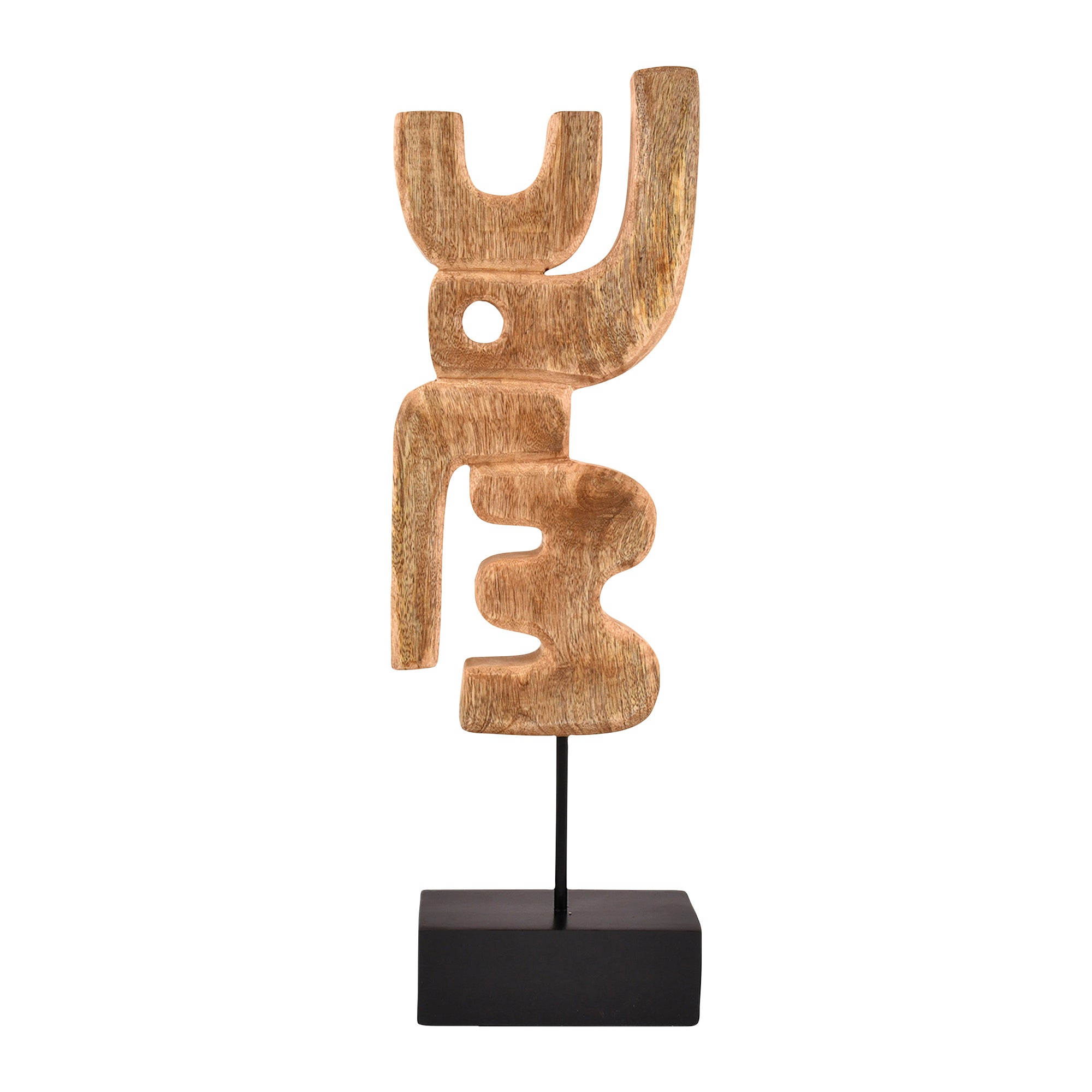 Blokker Structure Ornament H 57,5 cm - Naturel